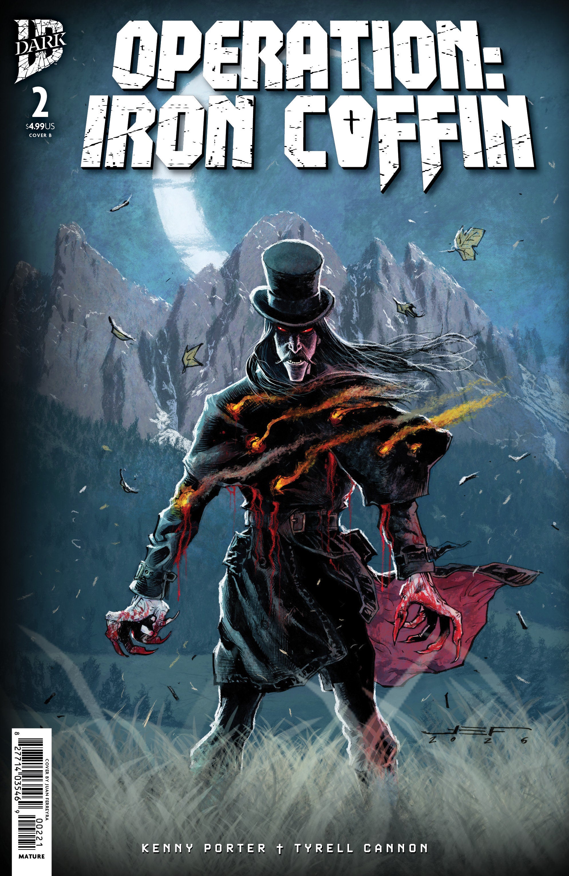 Operation: Iron Coffin #2 IDW B Ferreyra 08/26/2026 | BD Cosmos