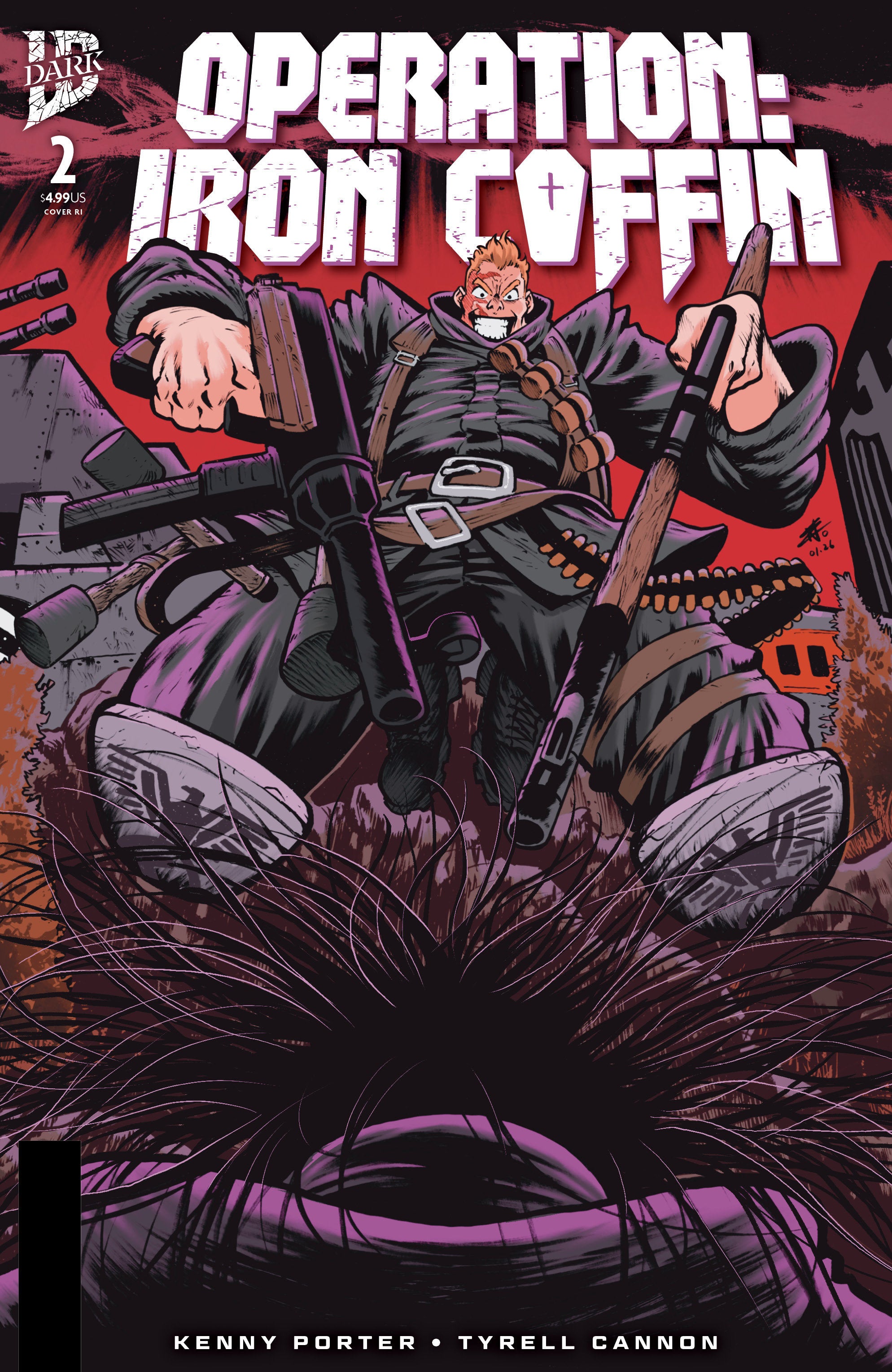 Operation: Iron Coffin #2 IDW 1:10 Neo Connecting 08/26/2026 | BD Cosmos
