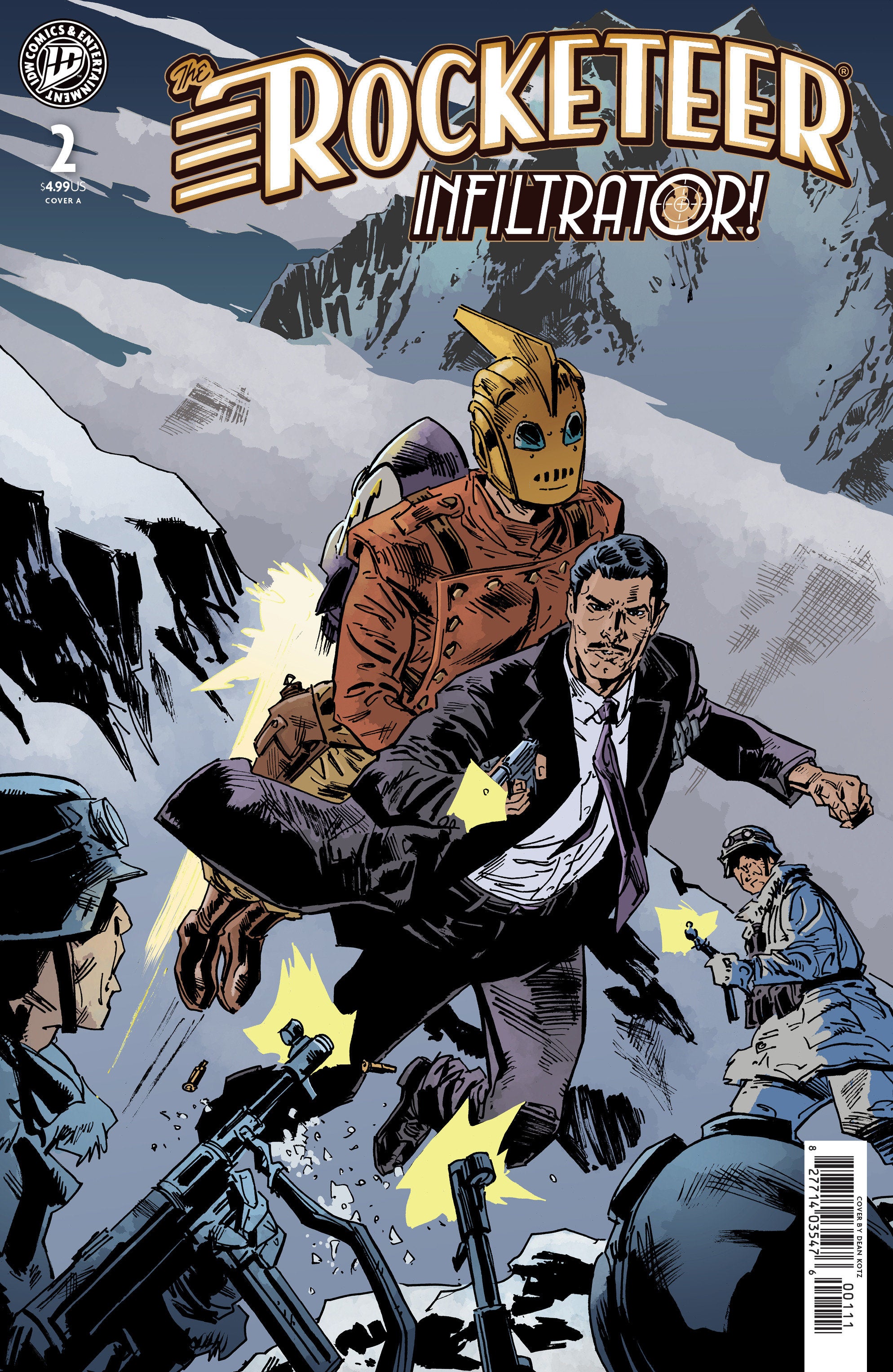 The Rocketeer: Infiltrator! #2 IDW A Kotz 08/26/2026 | BD Cosmos