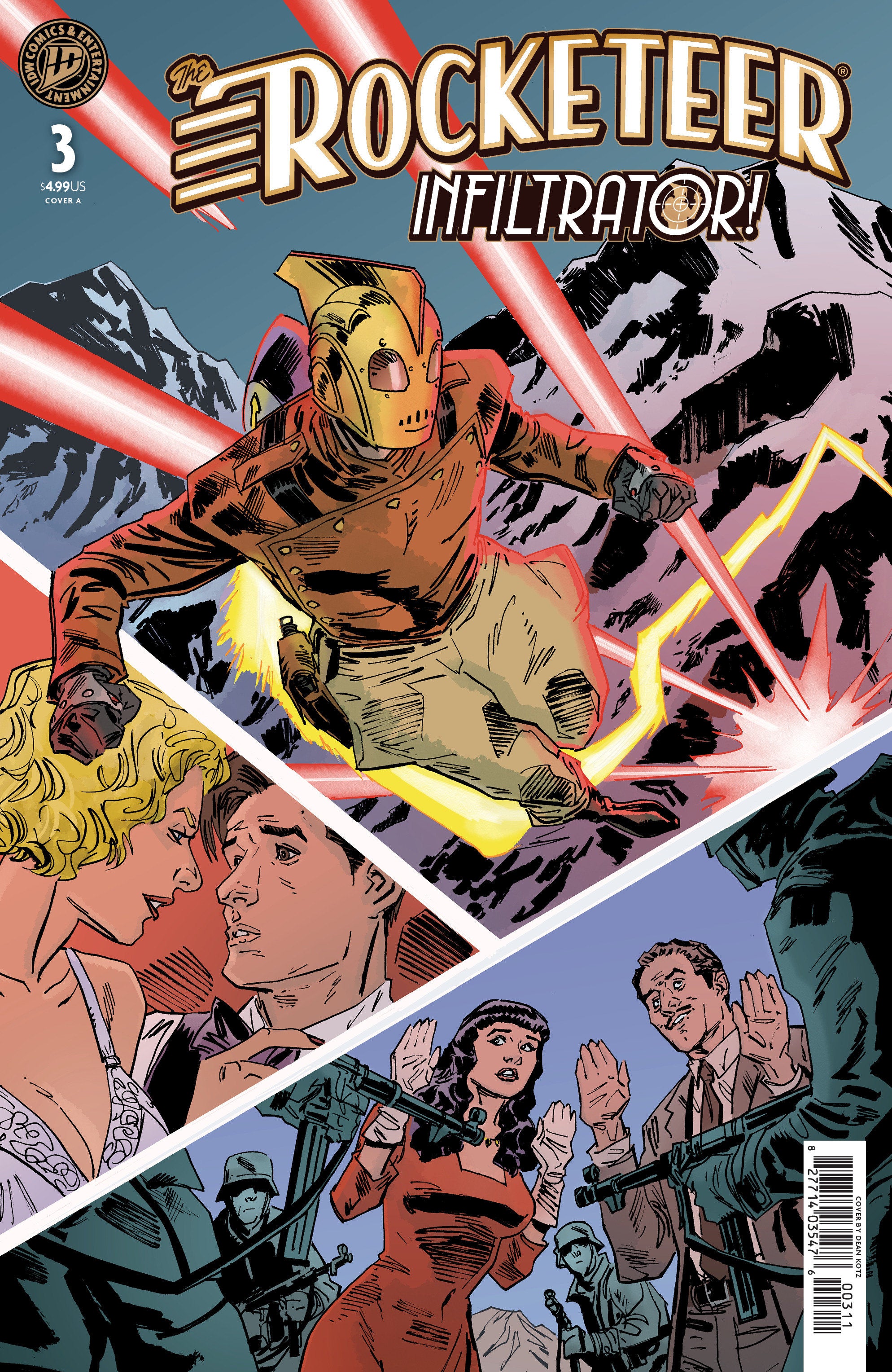The Rocketeer: Infiltrator! #3 IDW A Kotz 09/23/2026 | BD Cosmos