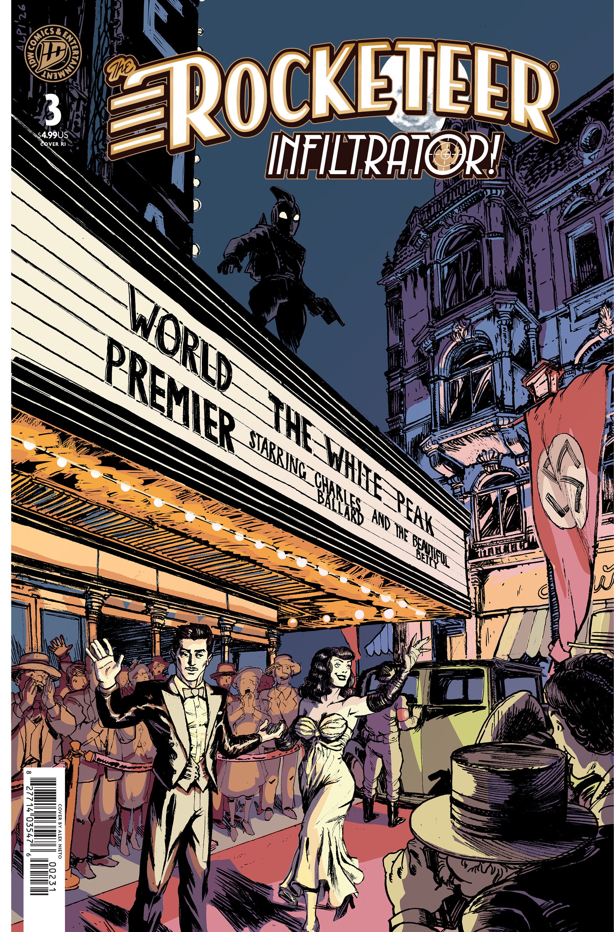 The Rocketeer: Infiltrator! #3 IDW 1:10 Alpi 09/23/2026 | BD Cosmos