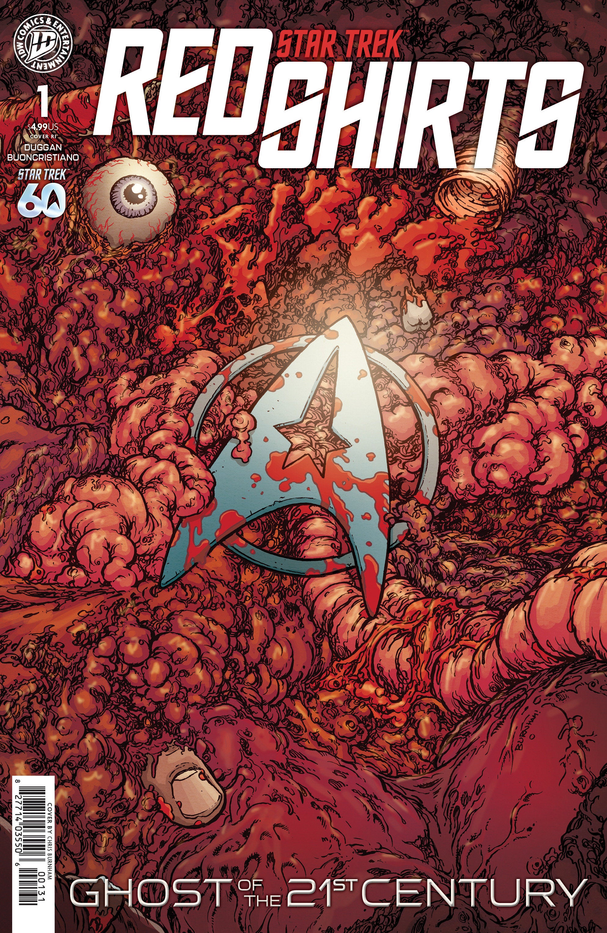 Star Trek: Red Shirts Ghost Of The 21st Century #1 IDW 1:15 Burnham 07/22/2026 | BD Cosmos