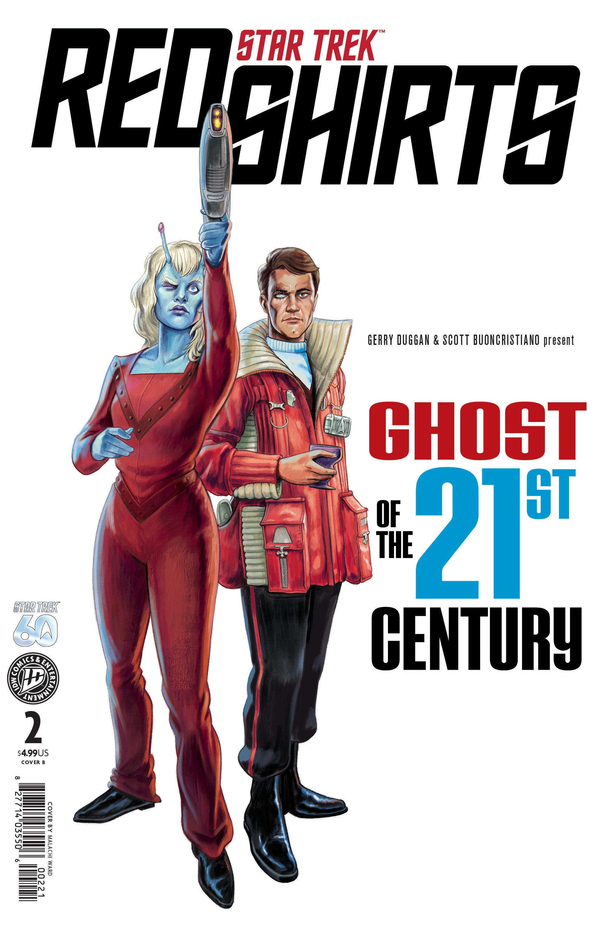 Star Trek: Red Shirts Ghost Of The 21st Century #2 IDW B Ward 09/09/2026 | BD Cosmos
