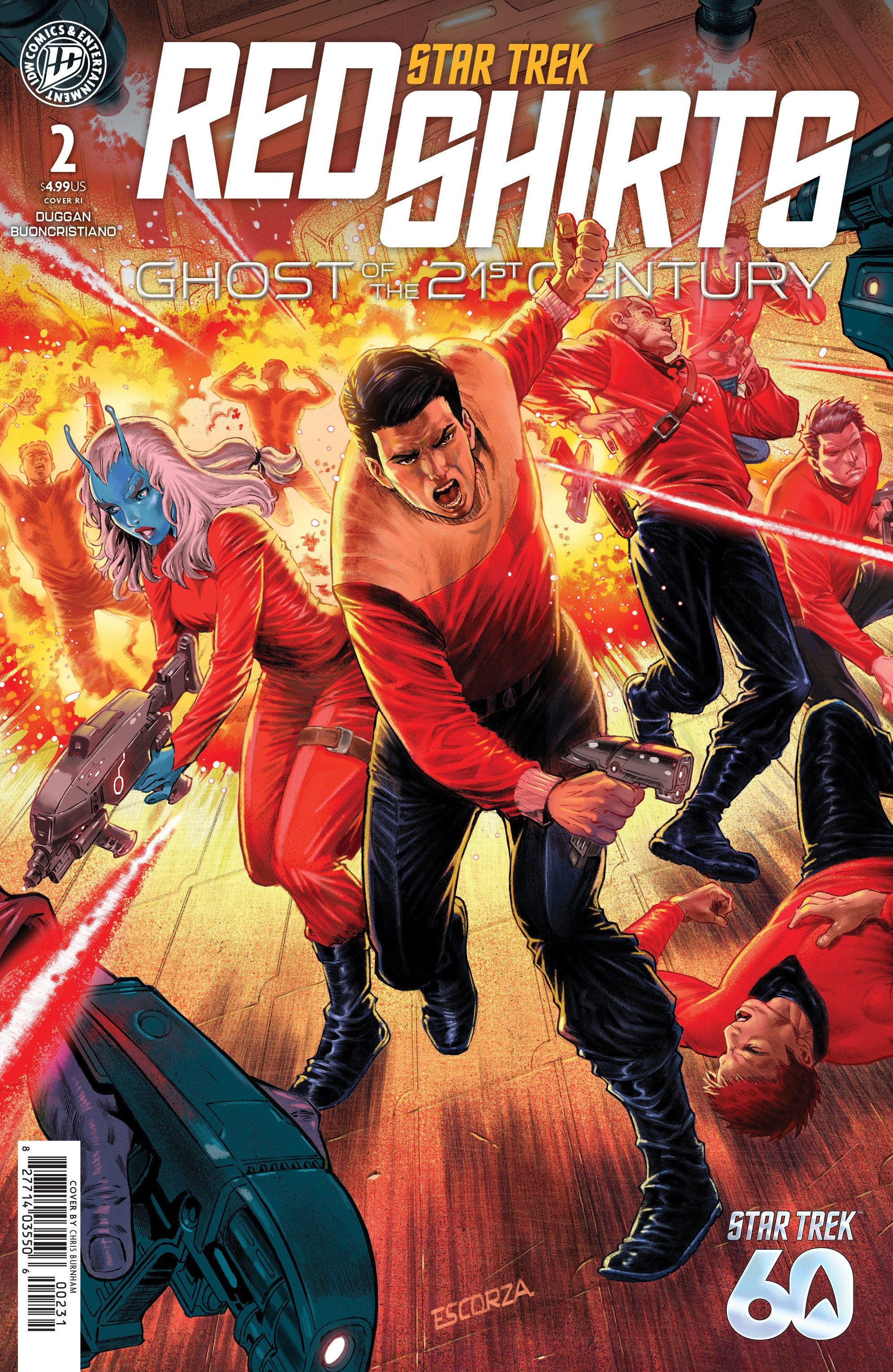 Star Trek: Red Shirts Ghost Of The 21st Century #2 IDW 1:10 Escorza Brothers 09/09/2026 | BD Cosmos