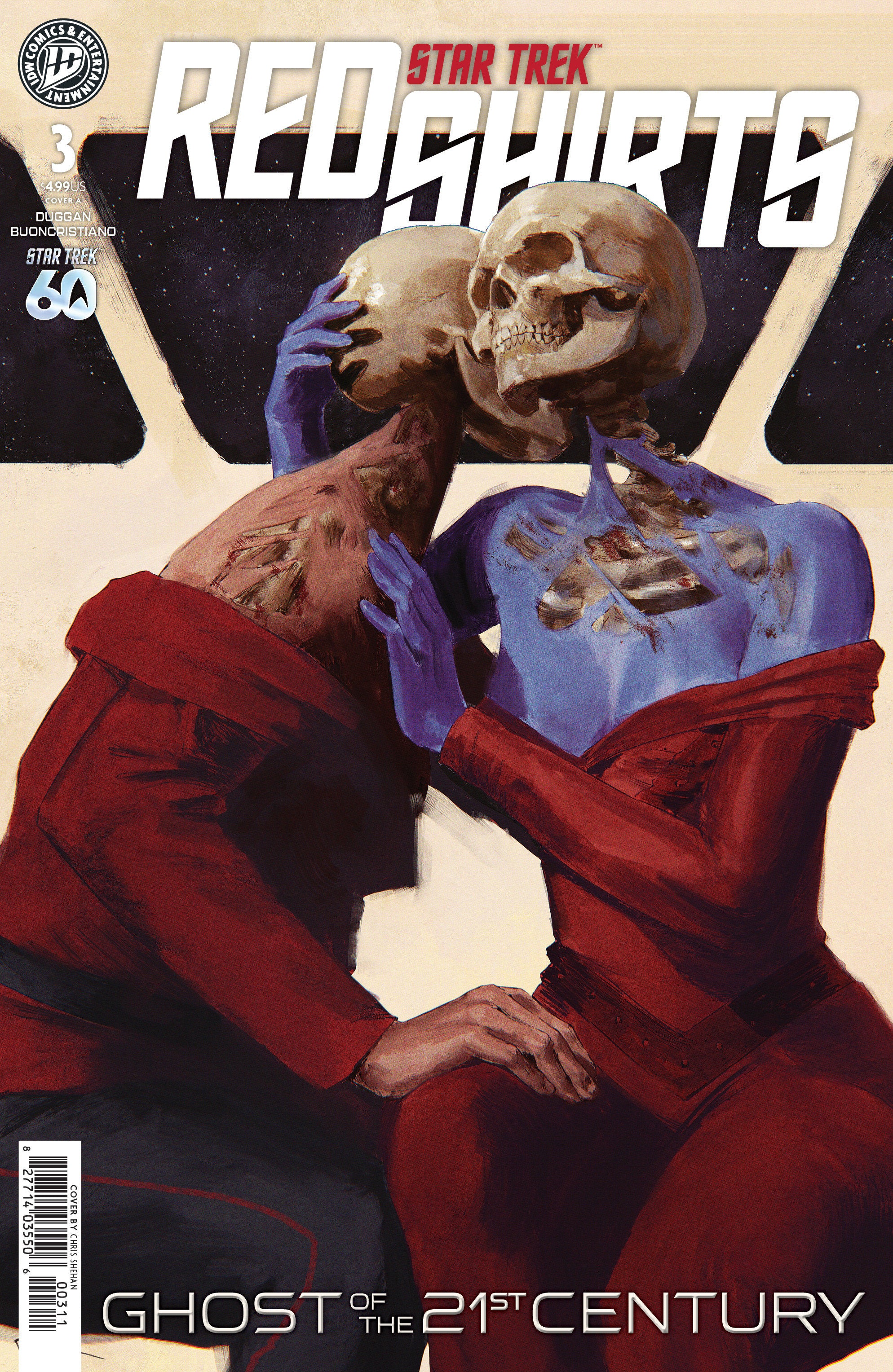 Star Trek: Red Shirts  Ghost Of The 21st Century #3 Cover A (Shehan) | BD Cosmos
