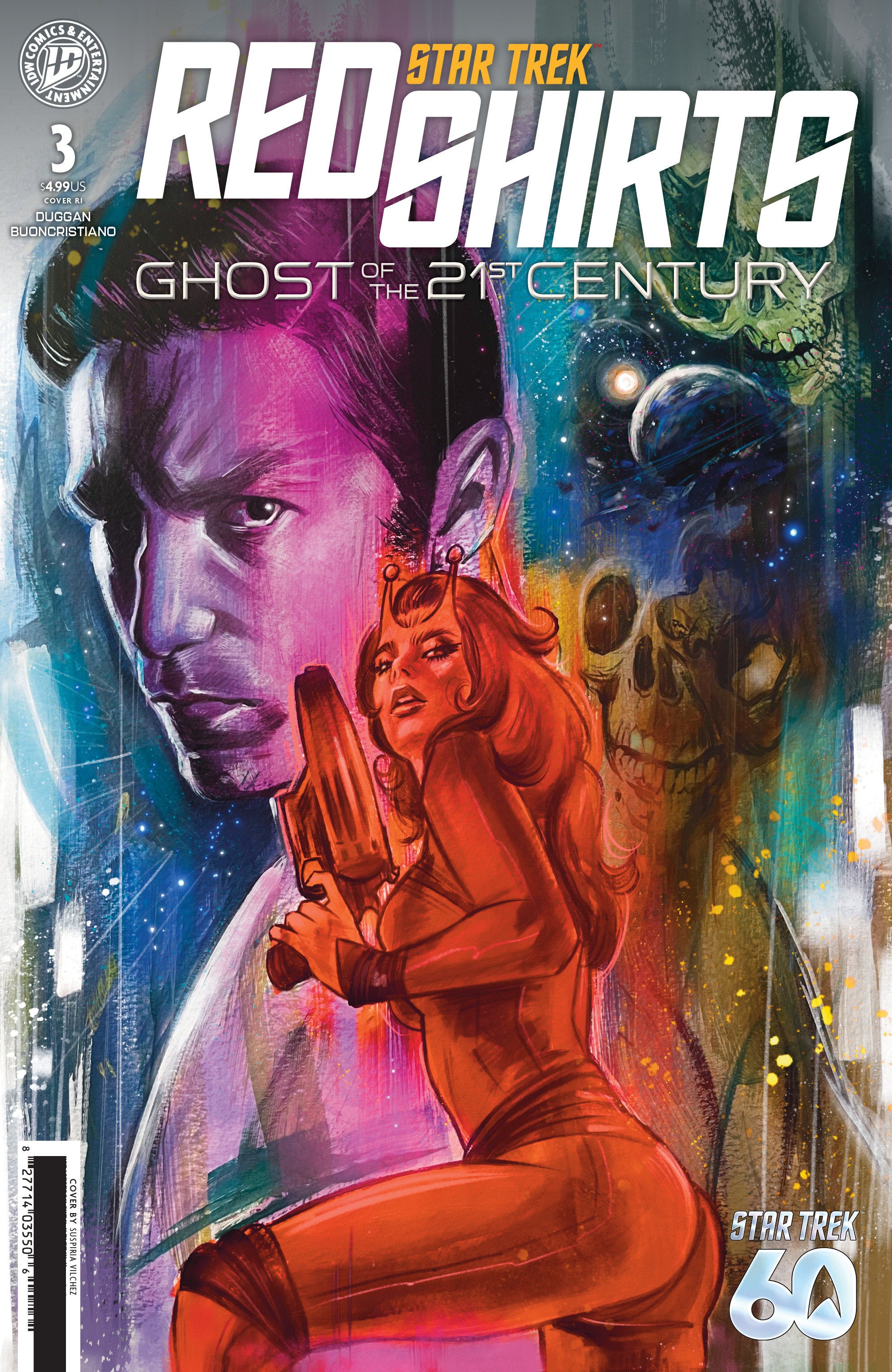 Star Trek: Red Shirts  Ghost Of The 21st Century #3 Variant Ri (10) (Vilchez) | BD Cosmos