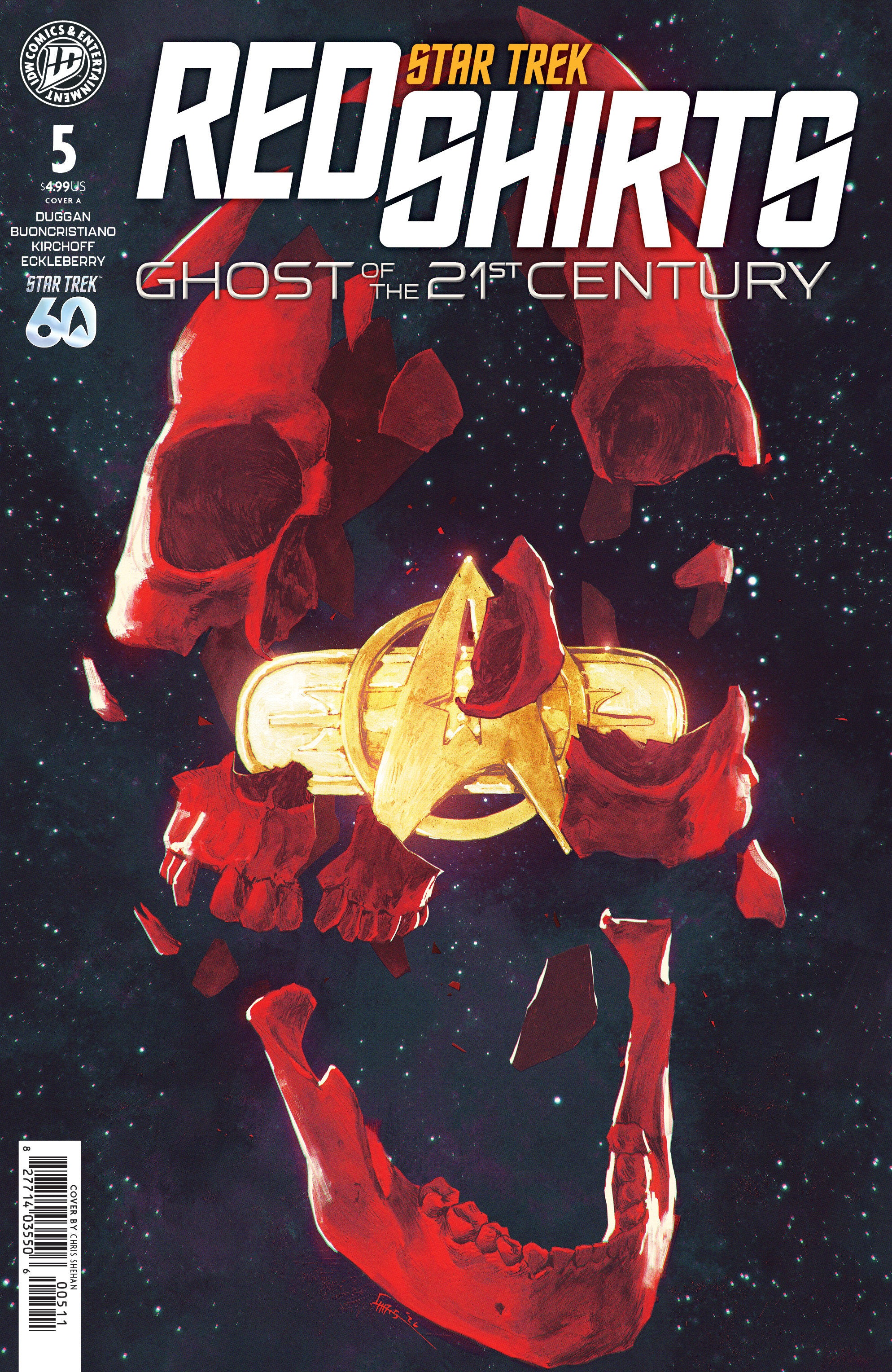 Star Trek: Red Shirts Ghost Of The 21st Century #5 IDW A Shehan 11/11/2026 | BD Cosmos