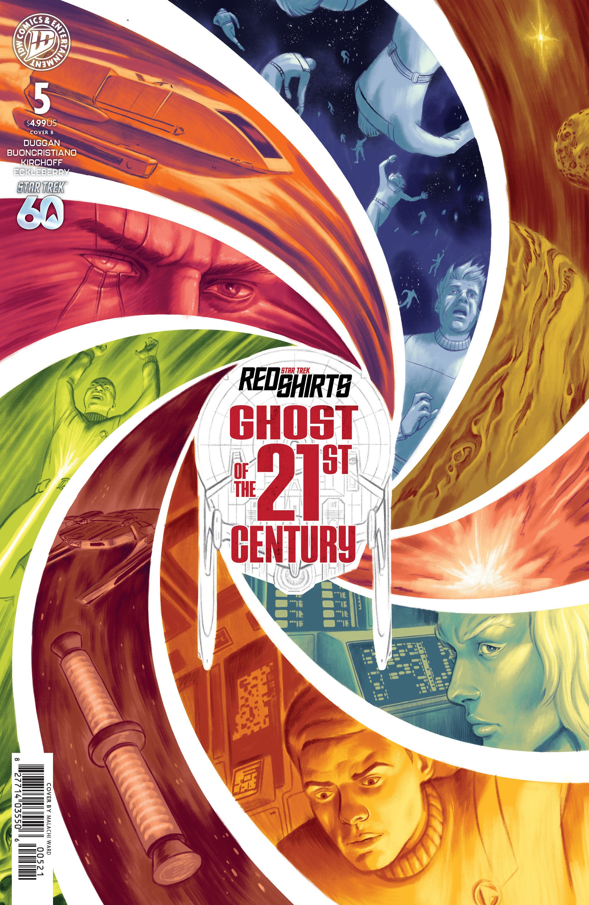 Star Trek: Red Shirts Ghost Of The 21st Century #5 IDW B Ward 12/09/2026 | BD Cosmos