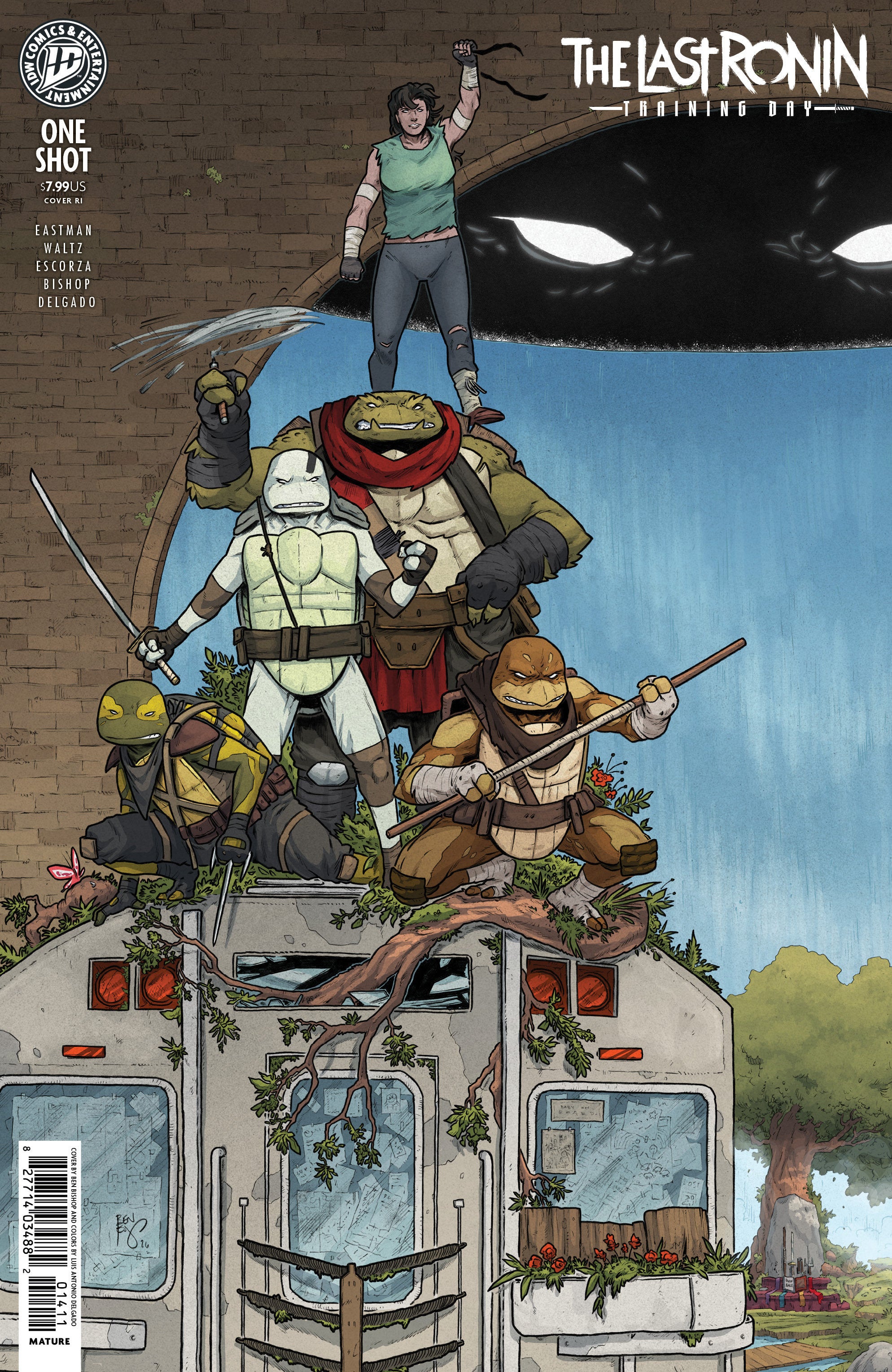 Teenage Mutant Ninja Turtles: The Last Ronin Training Day IDW 1:15 Bishop 07/15/2026 | BD Cosmos