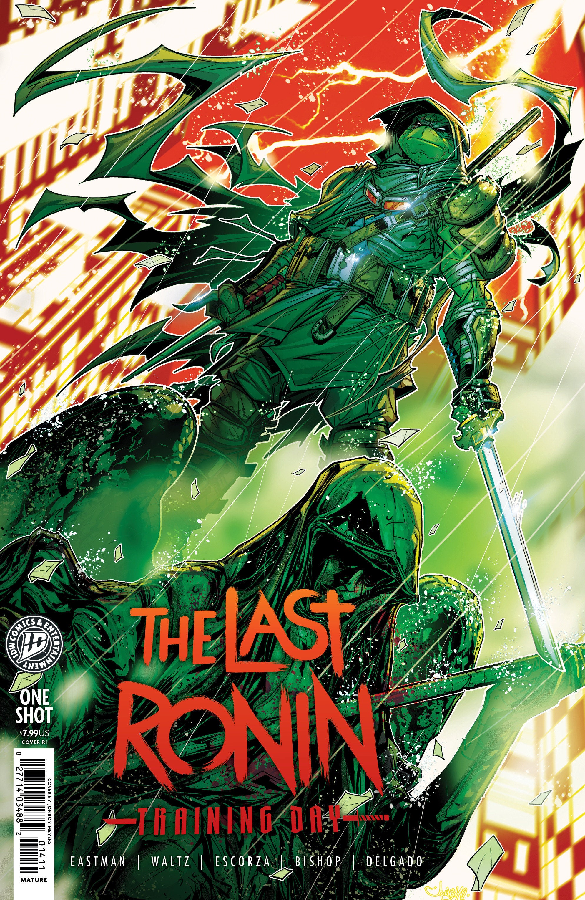 Teenage Mutant Ninja Turtles: The Last Ronin Training Day IDW 1:25 Meyers 07/15/2026*** | BD Cosmos