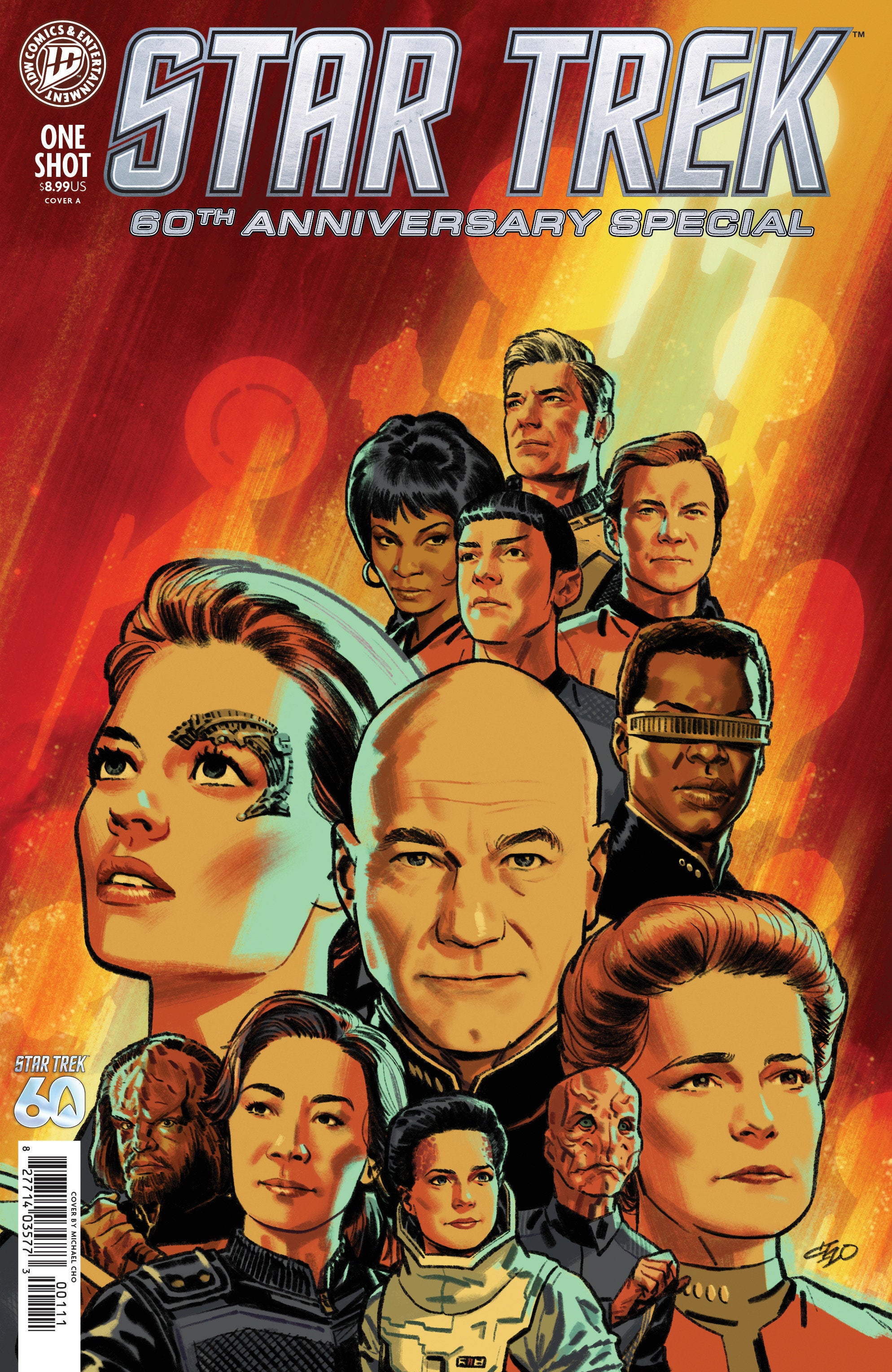 Star Trek: 60th Anniversary Special IDW A Cho 09/02/2026 | BD Cosmos