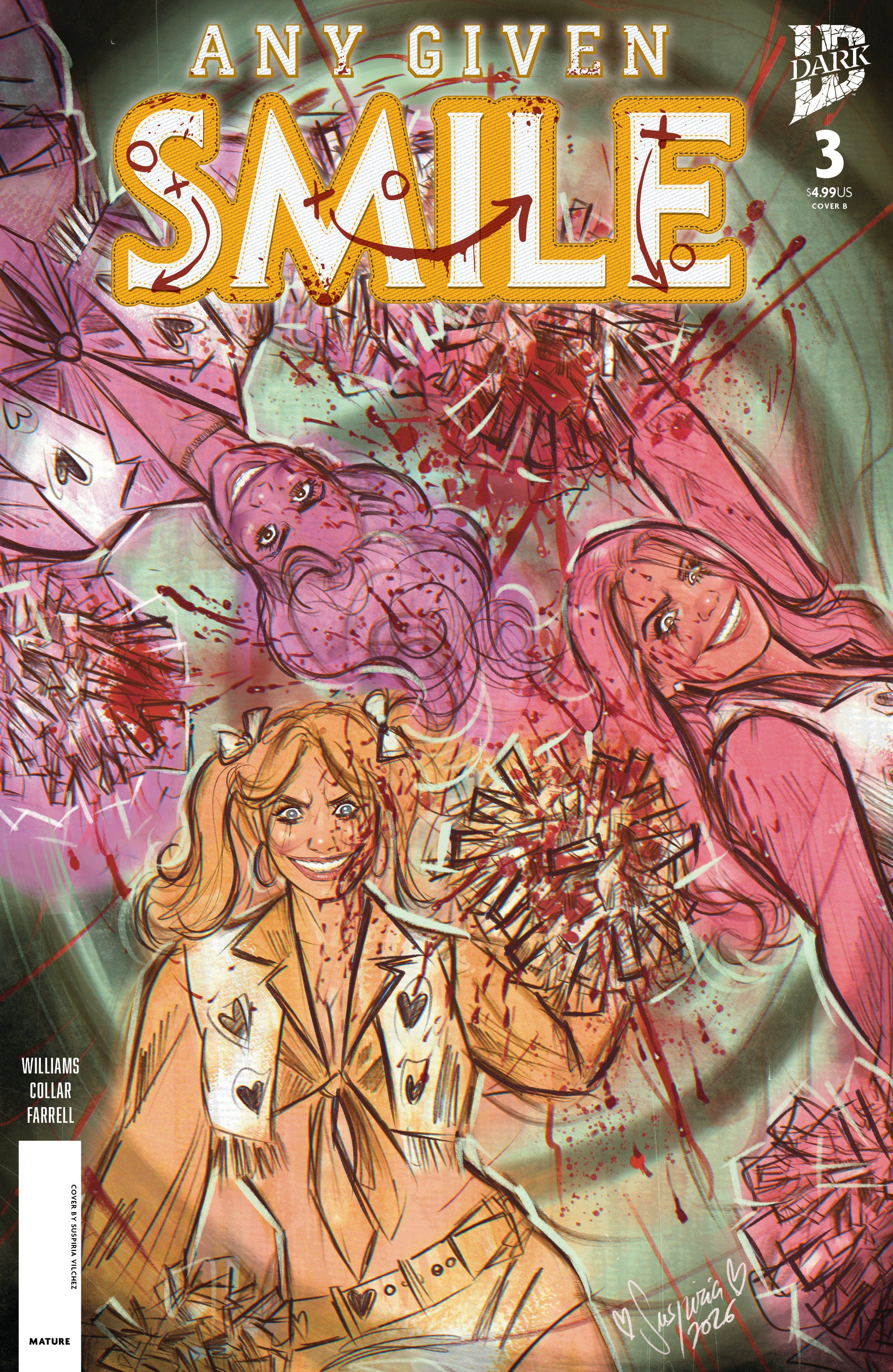 Smile: Any Given Smile #3 IDW B Vilchez 12/16/2026 | BD Cosmos