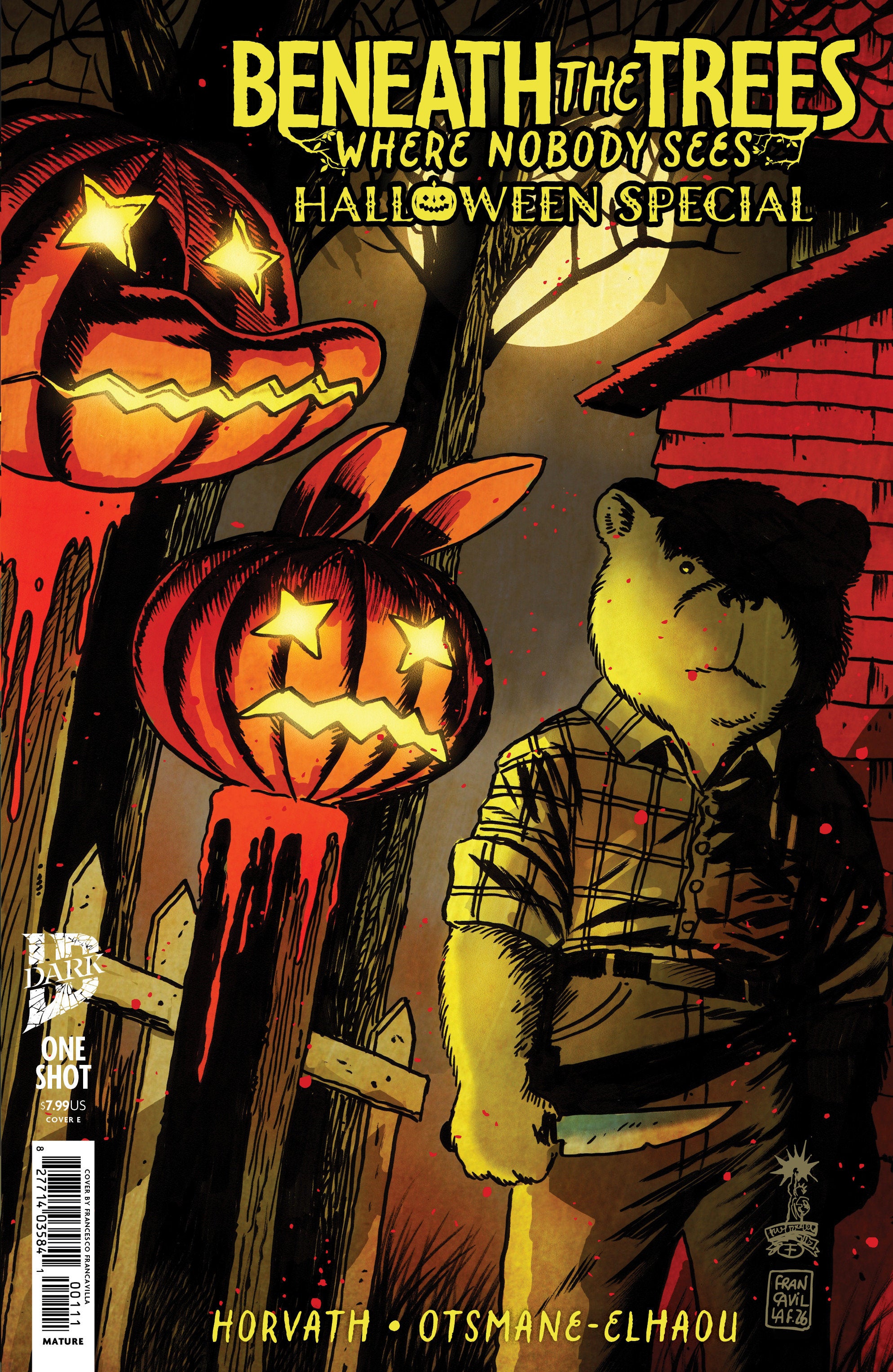 Beneath The Trees Where Nobody Sees Halloween Special IDW E Francavilla 10/07/2026 | BD Cosmos