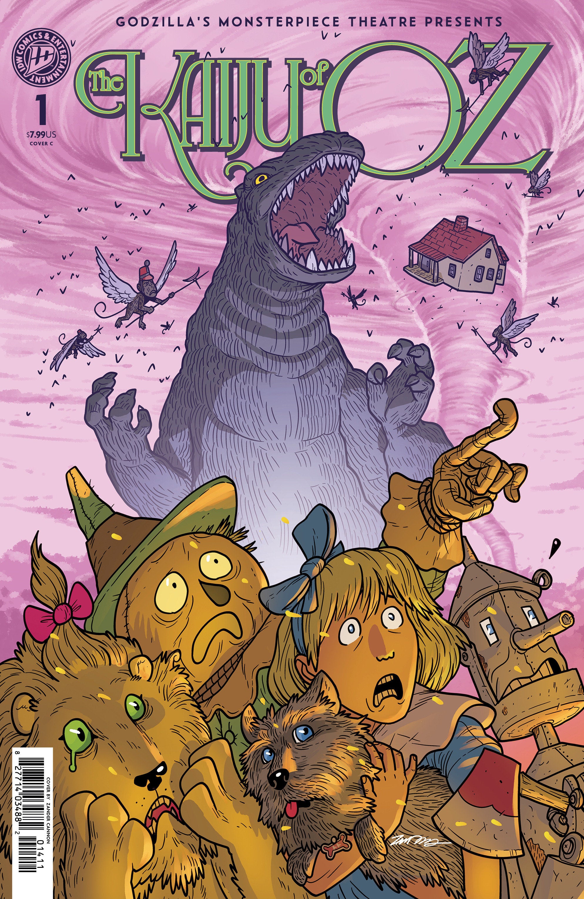 Godzilla’s Monsterpiece Theatre Presents: The Kaiju Of Oz IDW C Cannon 10/07/2026 | BD Cosmos