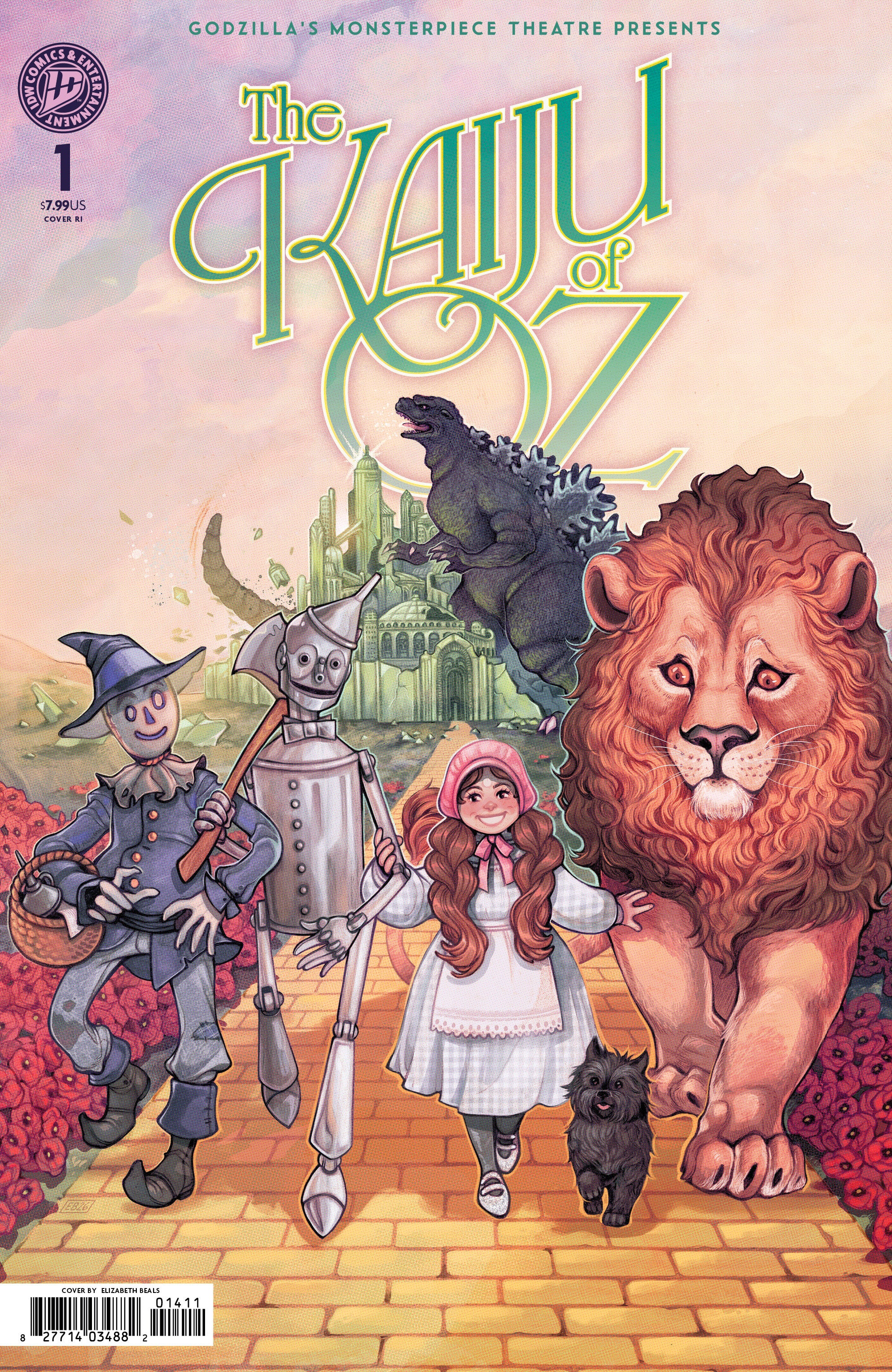 Godzilla’s Monsterpiece Theatre Presents: The Kaiju Of Oz IDW 1:10 Beals 10/07/2026 | BD Cosmos