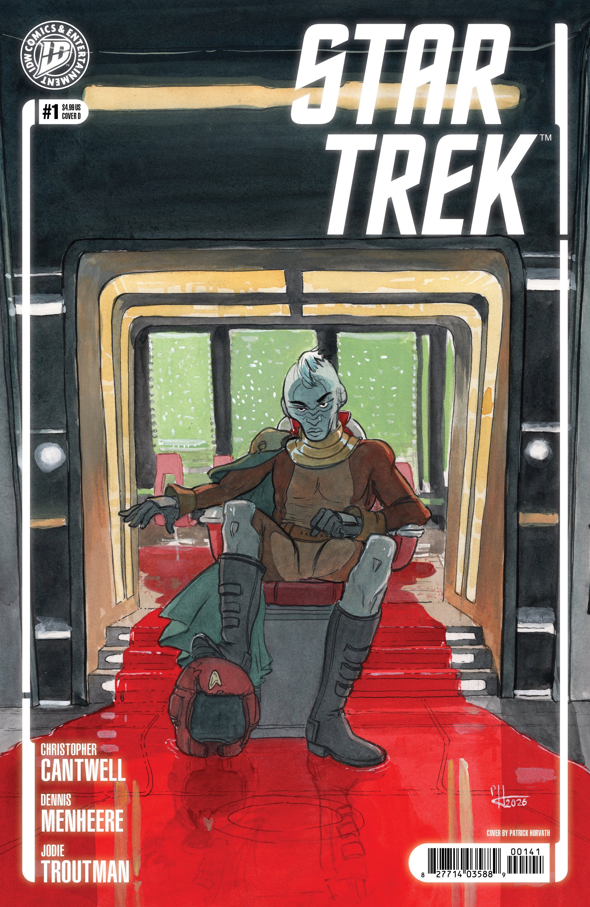 Star Trek 2026 #1 IDW D Horvath 09/23/2026 | BD Cosmos
