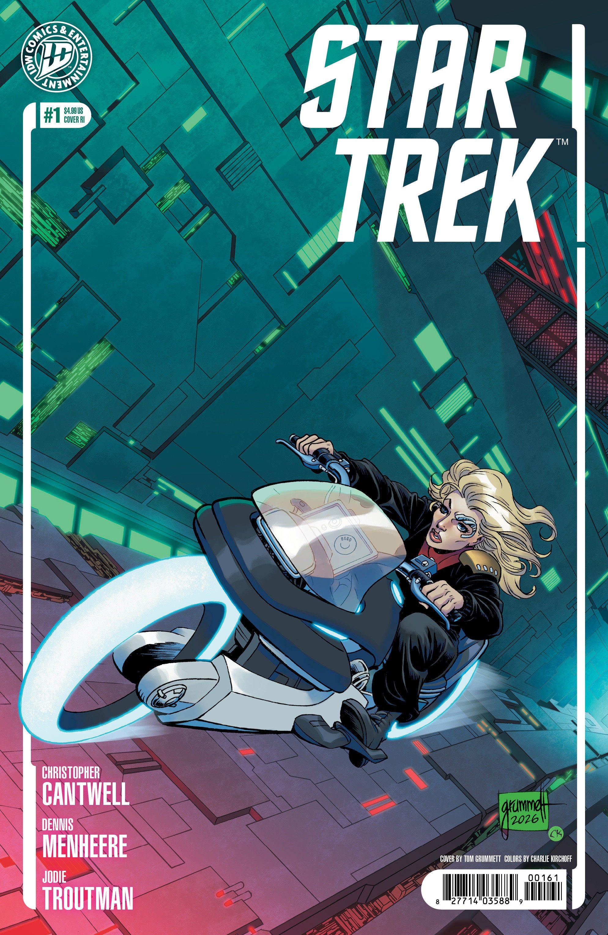 Star Trek 2026 #1 IDW 1:15 Grummett 09/23/2026 | BD Cosmos
