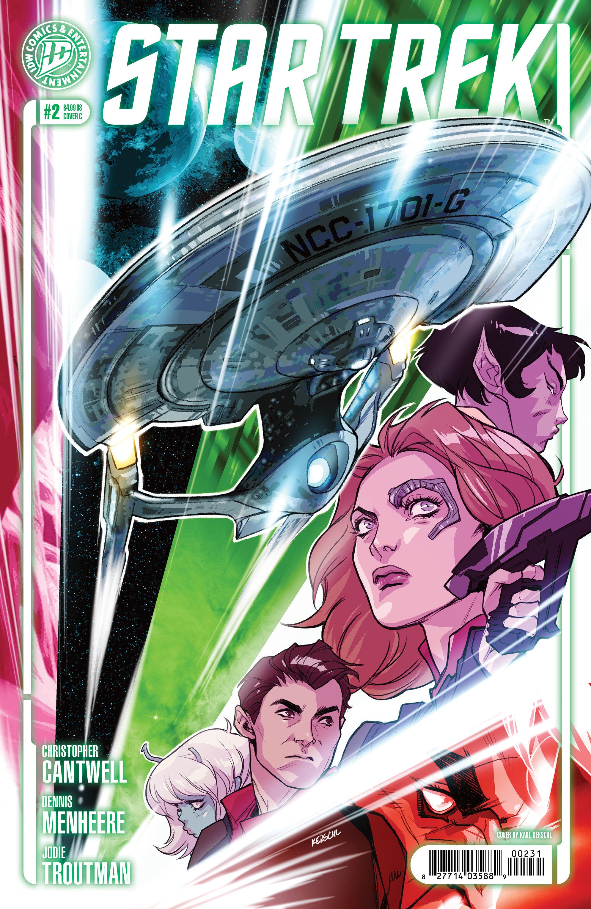 Star Trek 2026 #2 IDW C Kerschl 11/18/2026 | BD Cosmos