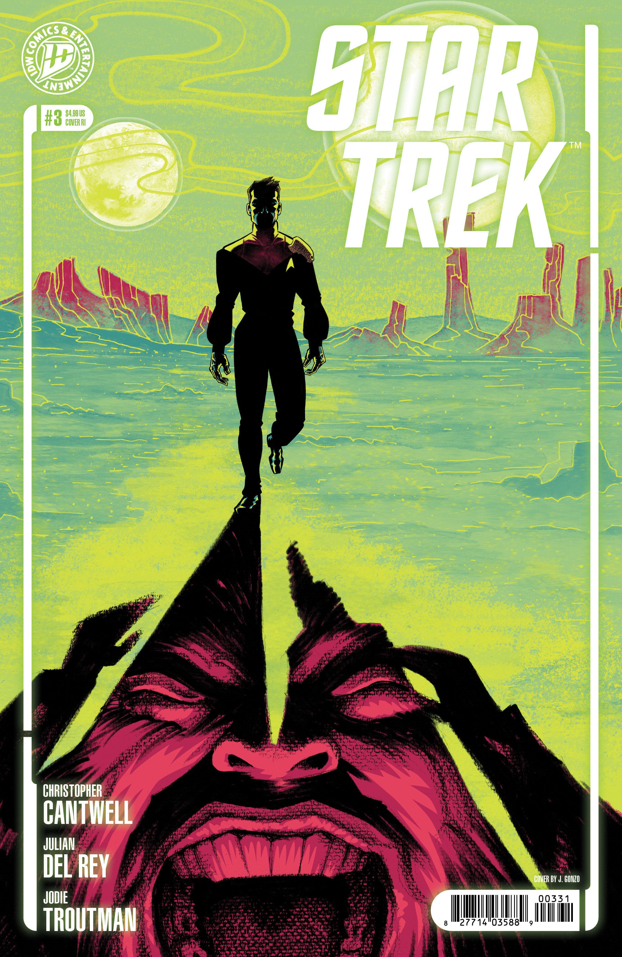 Star Trek 2026 #3 IDW 1:10 J. Gonzo 12/16/2026 | BD Cosmos
