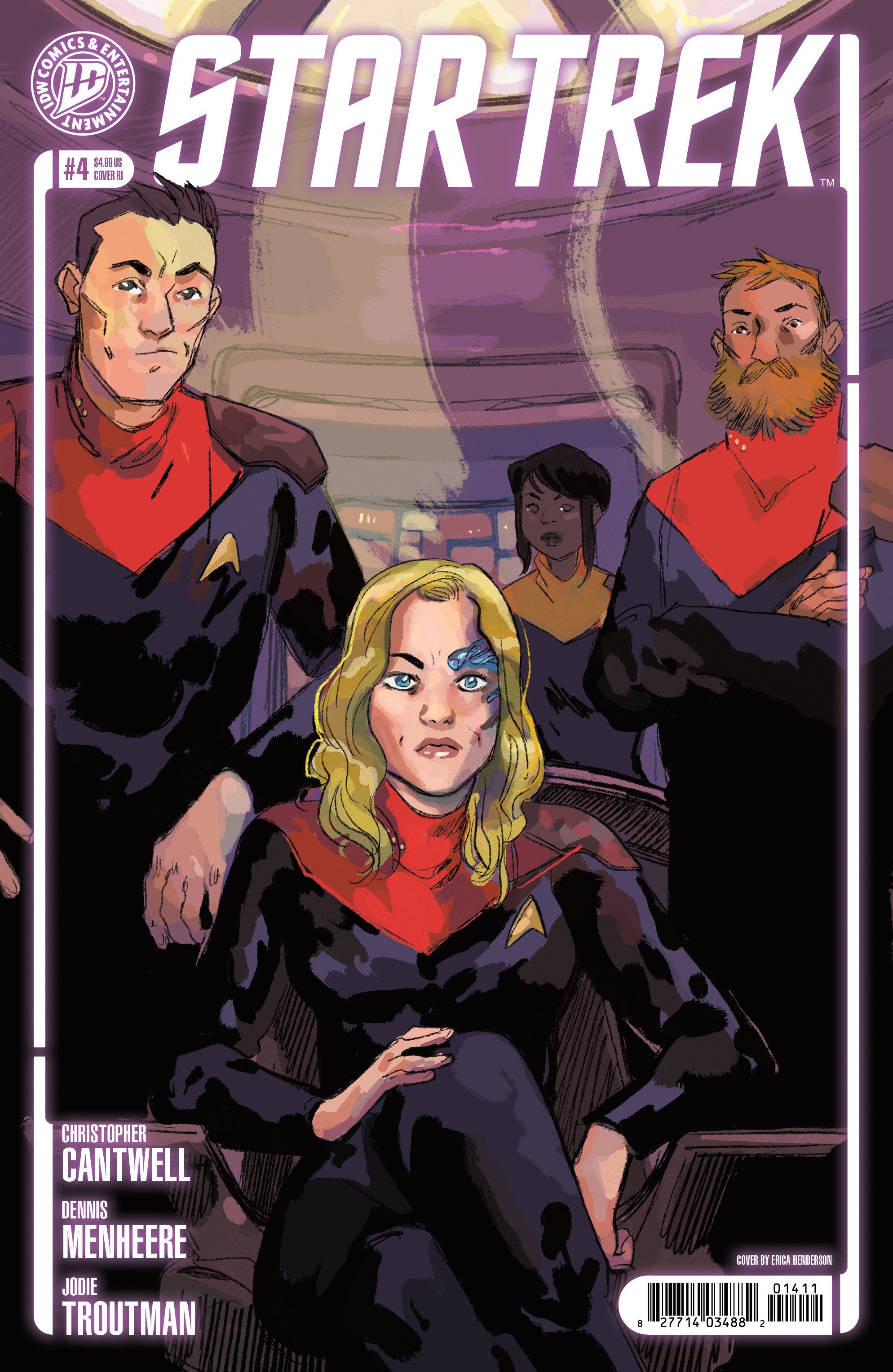 Star Trek 2026 #4 IDW 1:10 Henderson 01/20/2027 | BD Cosmos
