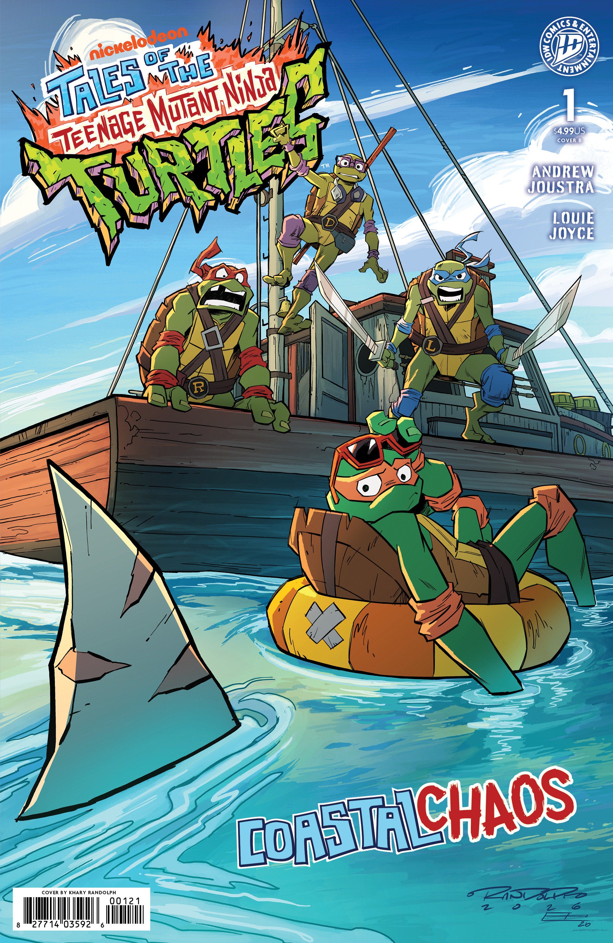 Tales Of The Teenage Mutant Ninja Turtles: Coastal Chaos #1 IDW B Randolph 09/09/2026 | BD Cosmos