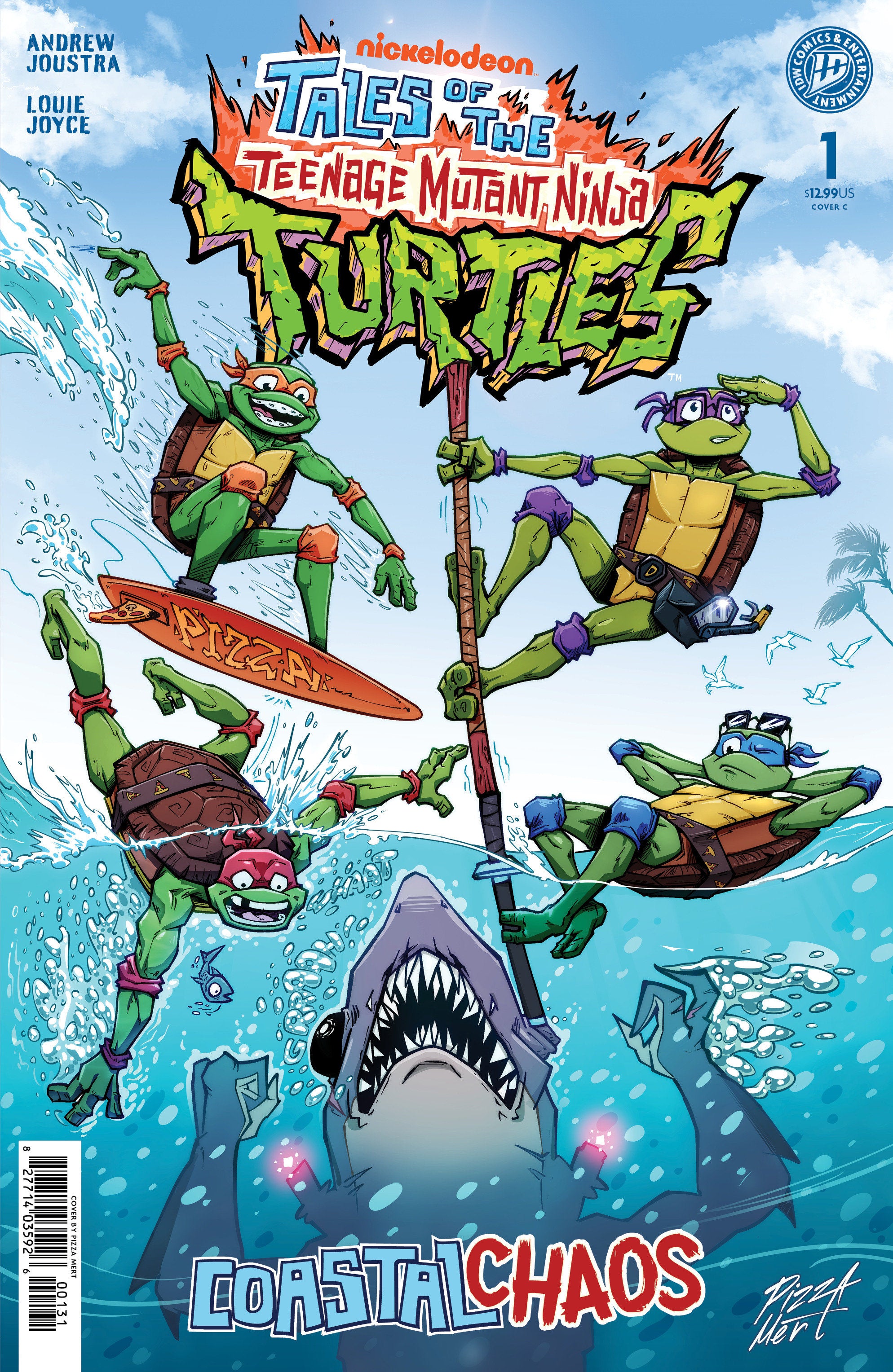 Tales Of The Teenage Mutant Ninja Turtles: Coastal Chaos #1 IDW C Foil Mert 09/09/2026 | BD Cosmos