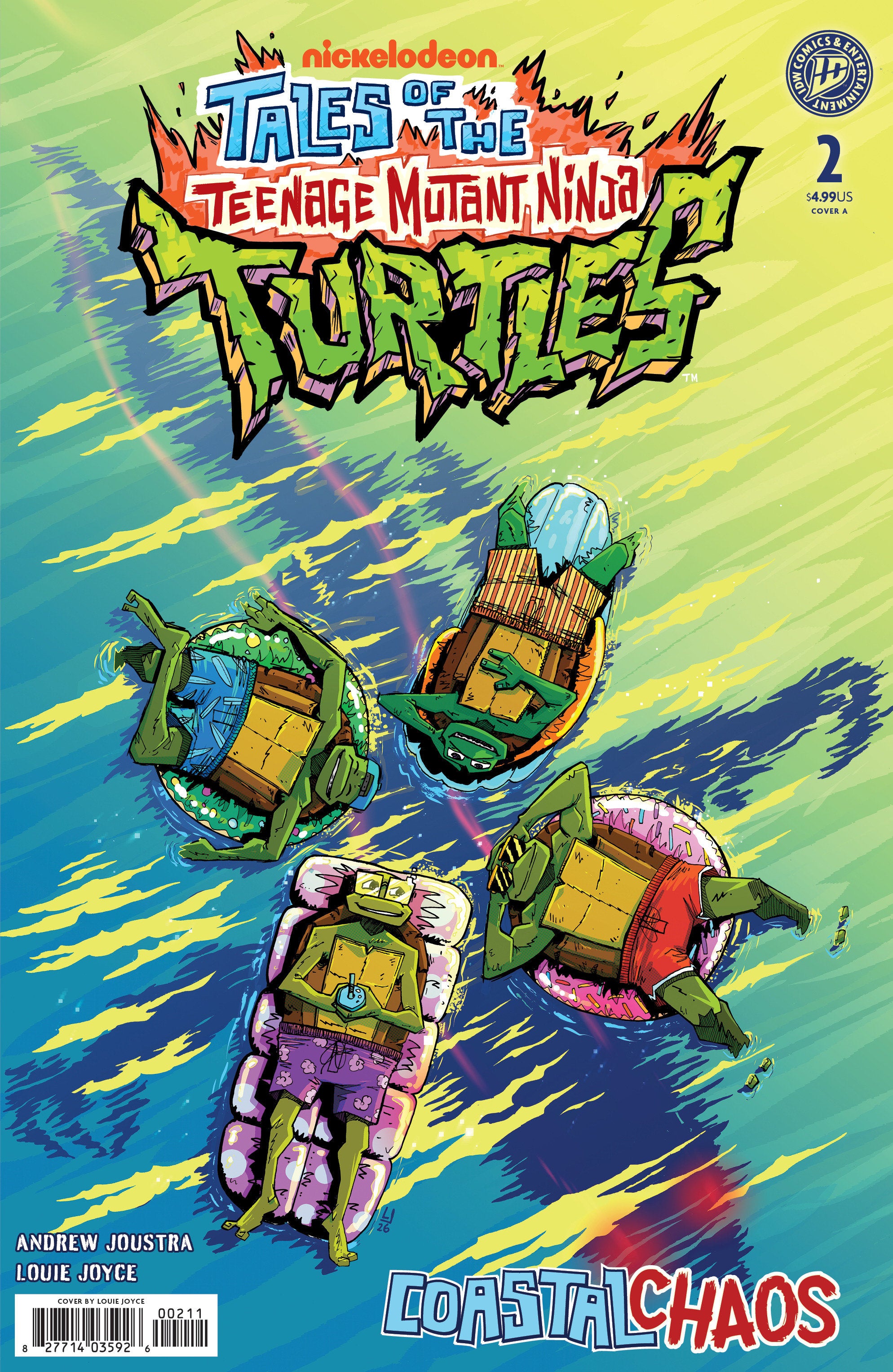 Tales Of The Teenage Mutant Ninja Turtles: Coastal Chaos #2 Cover A (Joyce) | BD Cosmos
