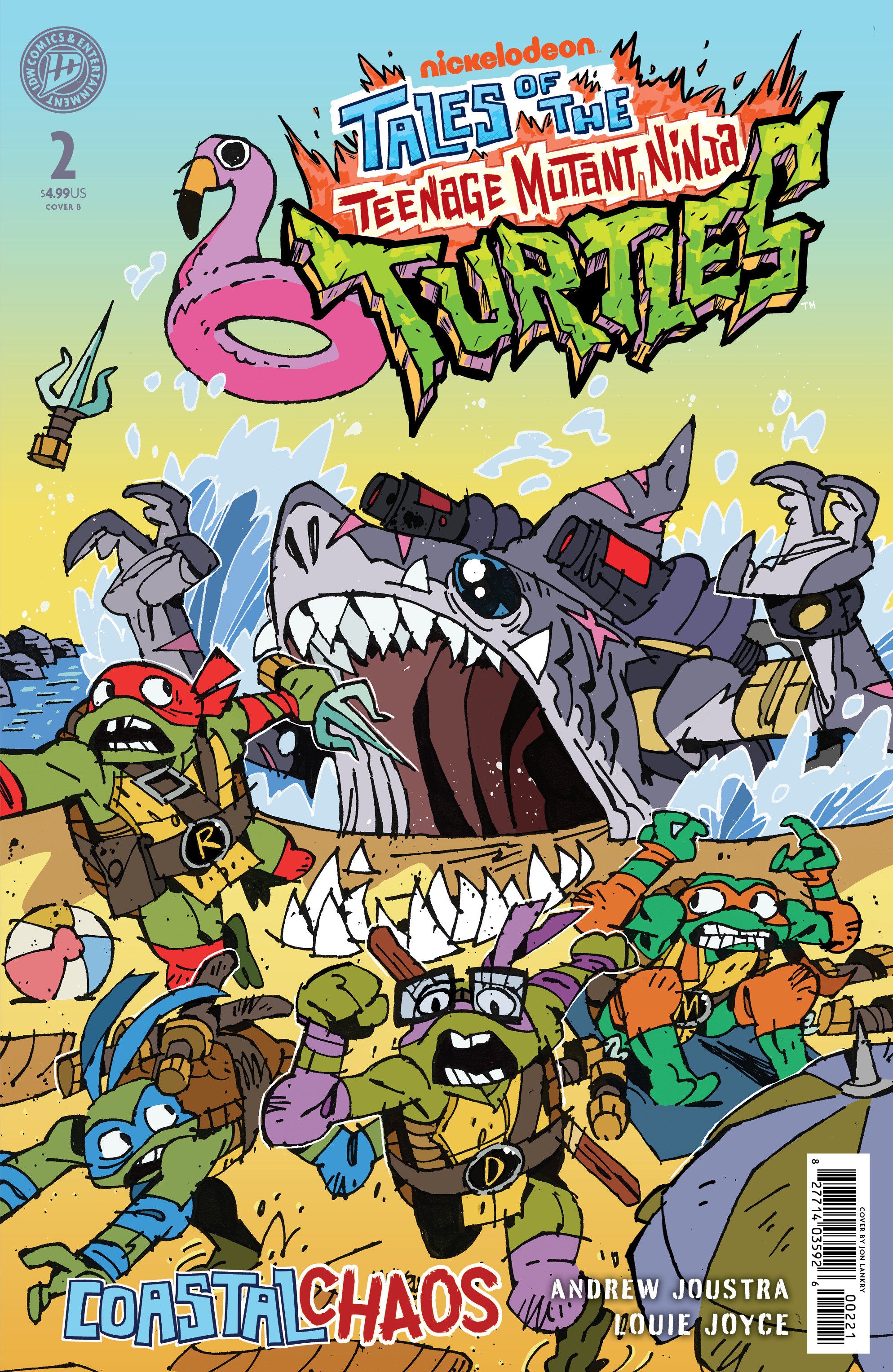 Tales Of The Teenage Mutant Ninja Turtles: Coastal Chaos #2 Variant B (Lankry) | BD Cosmos