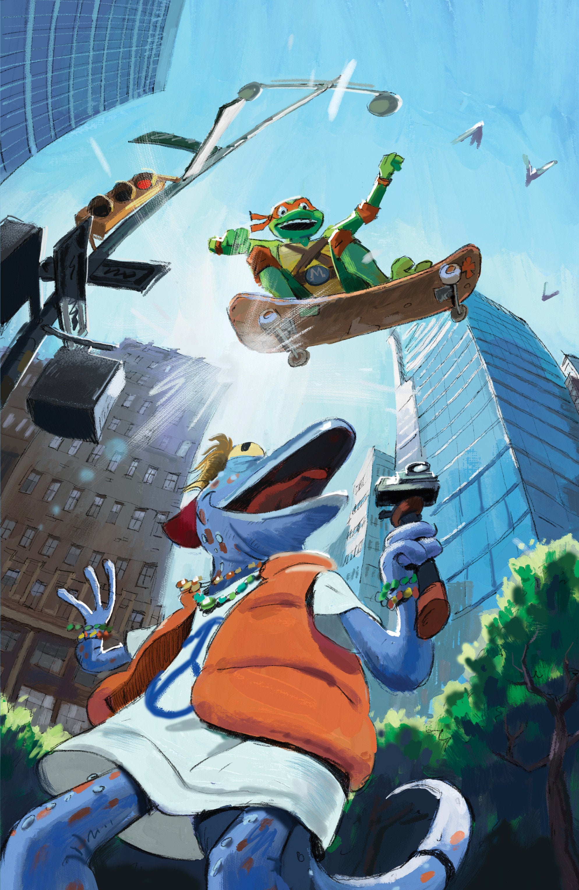 Tales Of The Teenage Mutant Ninja Turtles: Coastal Chaos #2 Variant Ri (10) (Chalky Hobby Set Full Art) | BD Cosmos