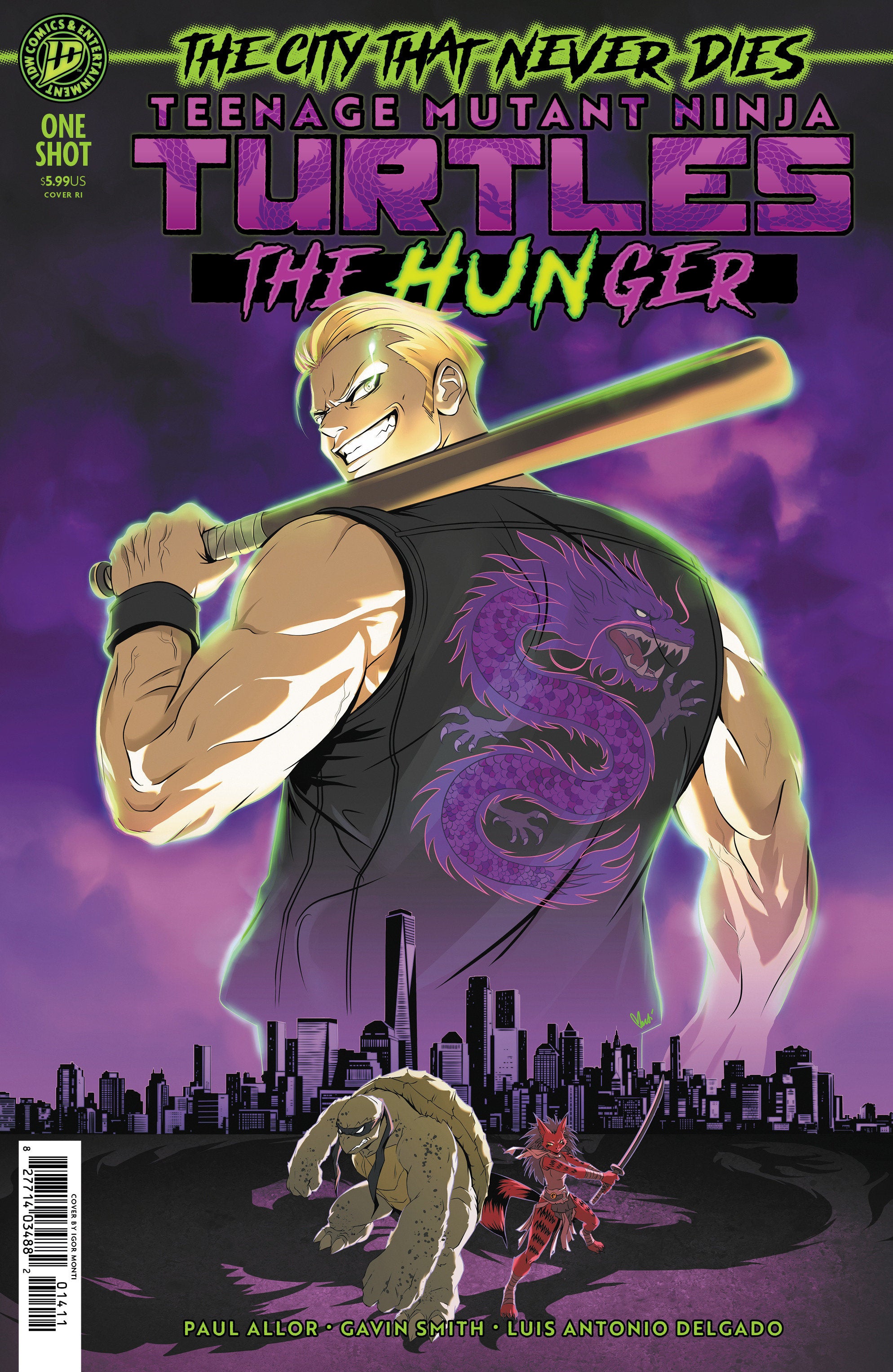 Teenage Mutant Ninja Turtles: The Hunger IDW 1:10 Monti 09/30/2026 | BD Cosmos