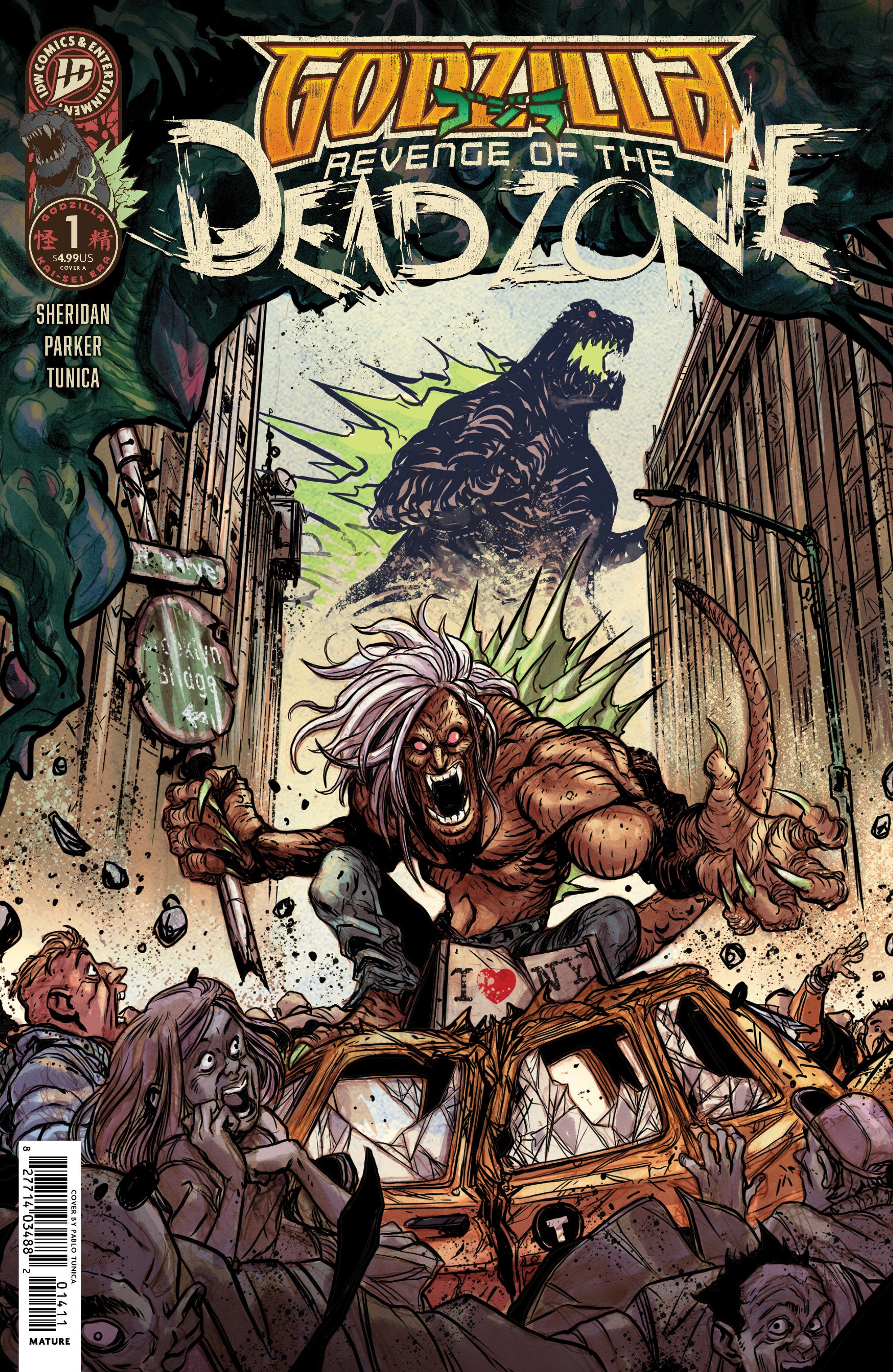Godzilla: Revenge Of The Deadzone [Kai Sei Era] #1 Cover A (Tunica) | BD Cosmos
