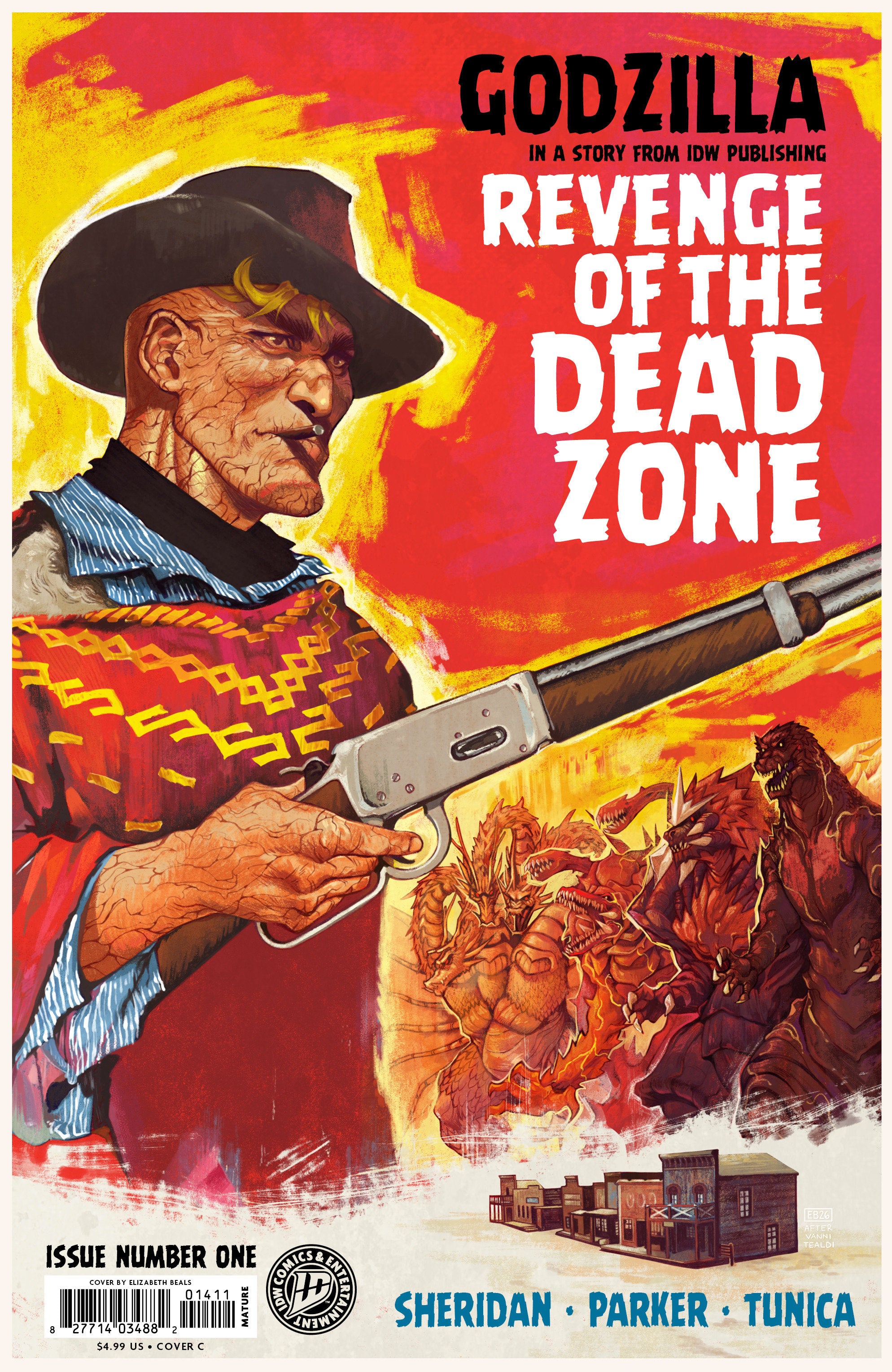 Godzilla: Revenge Of The Deadzone [Kai Sei Era] #1 Variant C (Beals Movie Homage Cover) | BD Cosmos