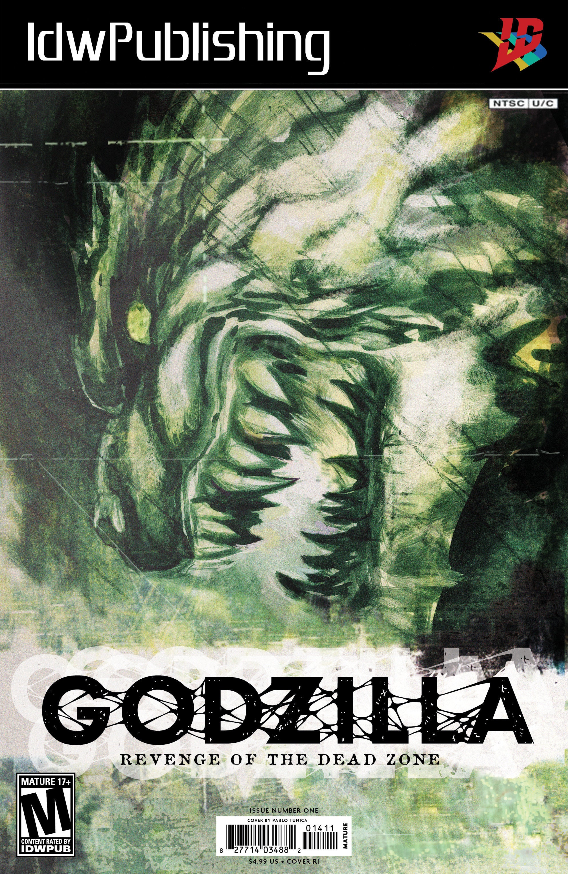 Godzilla: Revenge Of The Deadzone [Kai Sei Era] #1 Variant Ri (10) (Tunica Videogame Homage Variant) | BD Cosmos