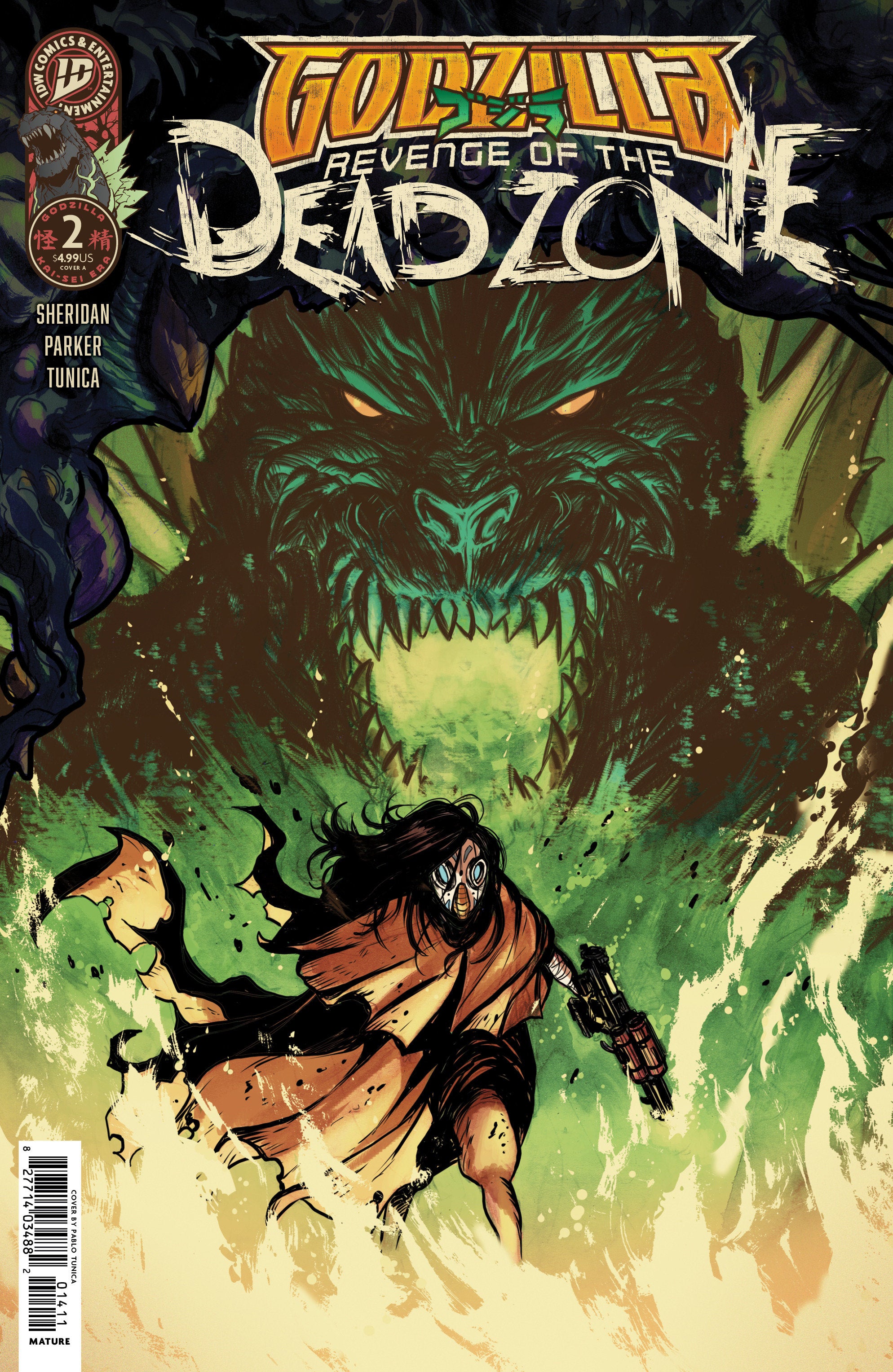 Godzilla: Revenge Of The Deadzone [Kai Sei Era] #2 IDW A Tunica 12/02/2026 | BD Cosmos