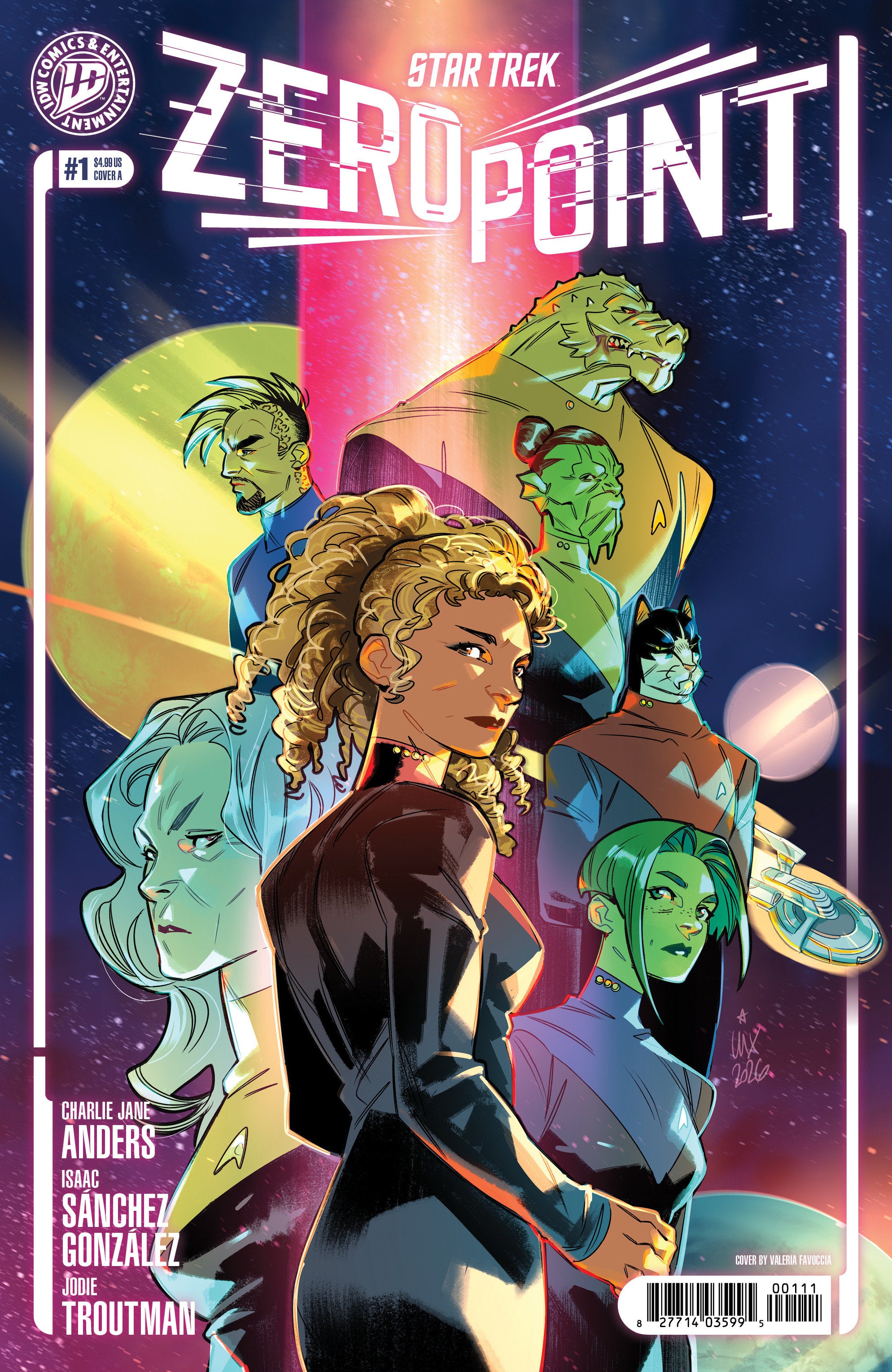 Star Trek: Zero Point #1 IDW A Favoccia 10/14/2026 | BD Cosmos