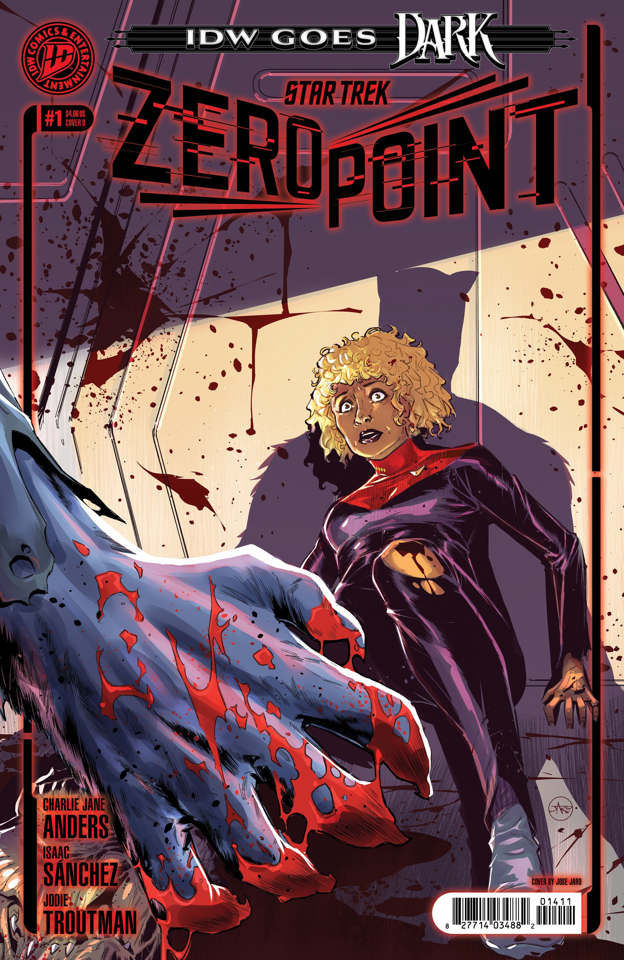 Star Trek: Zero Point #1 Variant D (Jaro Idw Goes Dark Variant) | BD Cosmos
