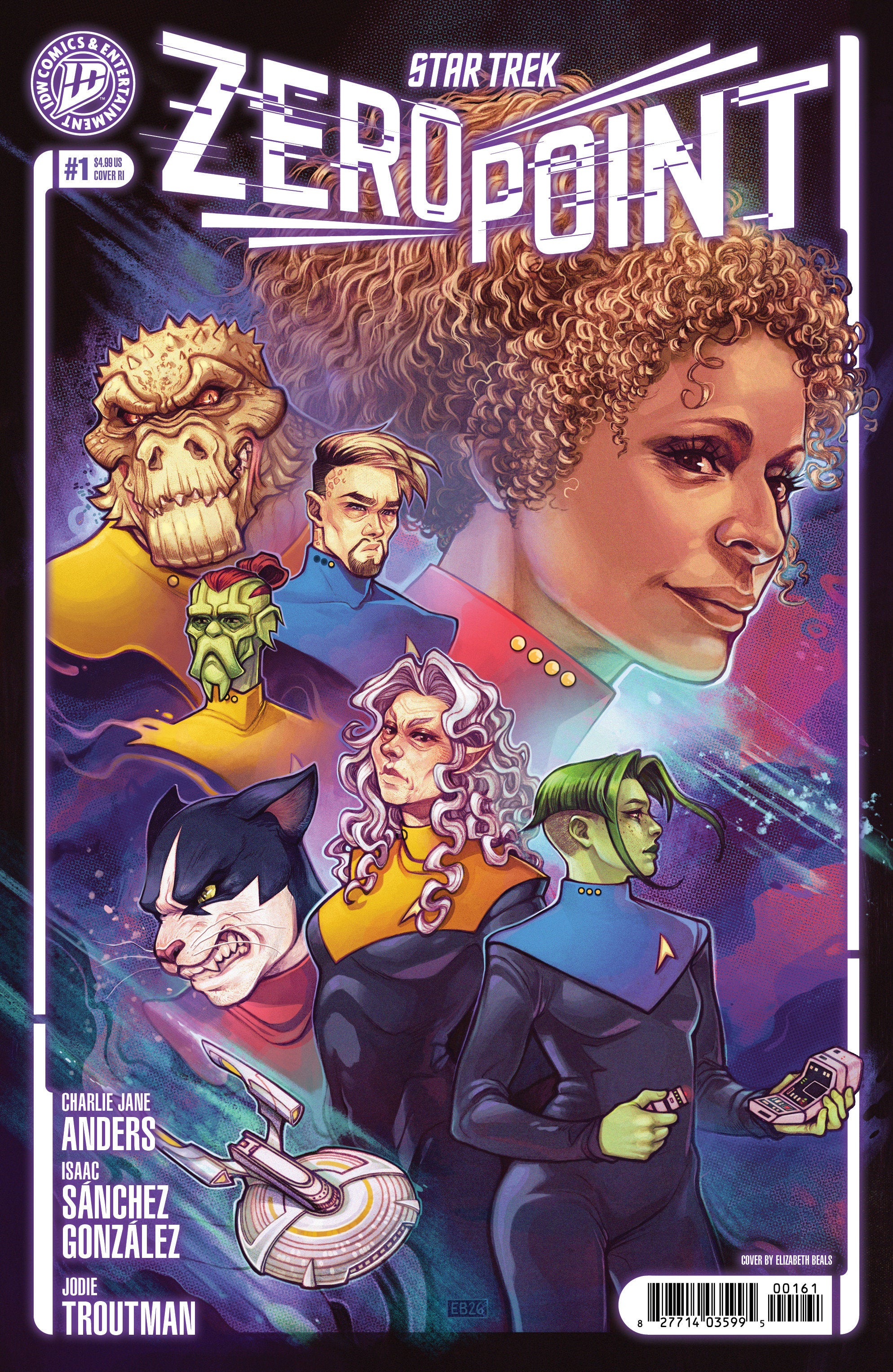 Star Trek: Zero Point #1 IDW 1:10 Beals 10/14/2026 | BD Cosmos