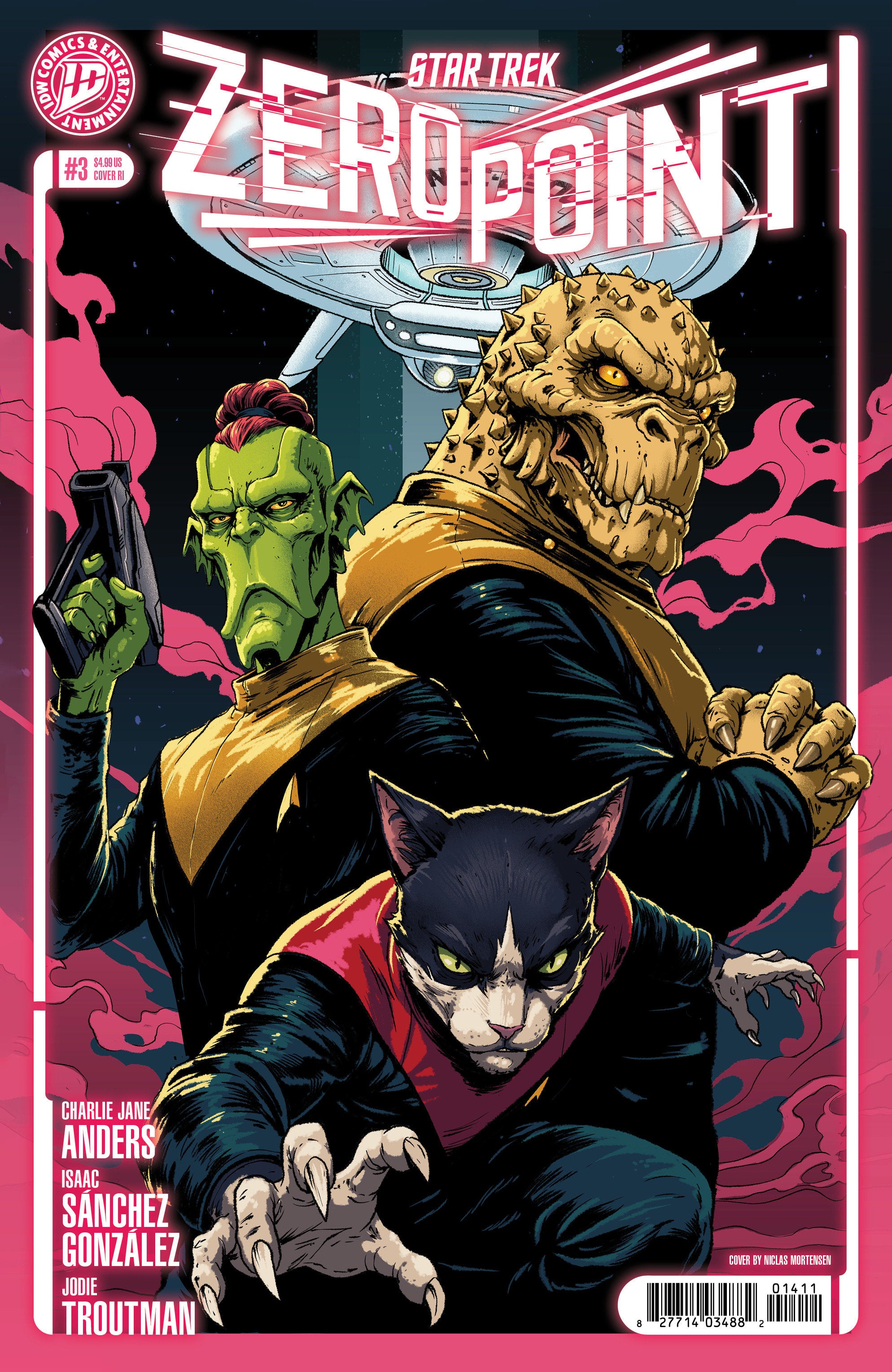 Star Trek: Zero Point #3 IDW 1:10 Mortensen 01/06/2027 | BD Cosmos