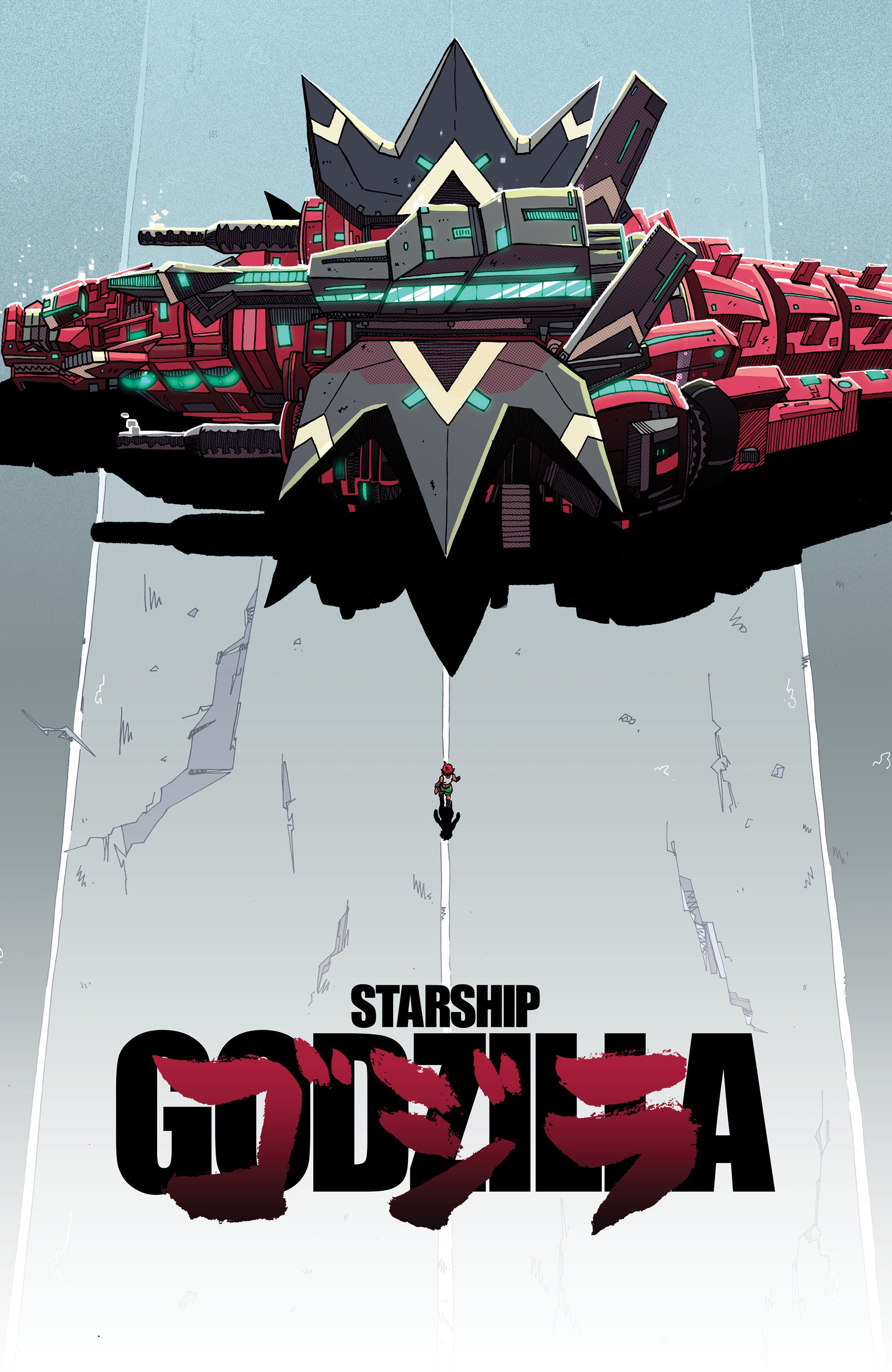Starship Godzilla: Invasion X [Kai Sei Era] #1 Variant Ri (10) (Joyce Movie Homage Cover) | BD Cosmos