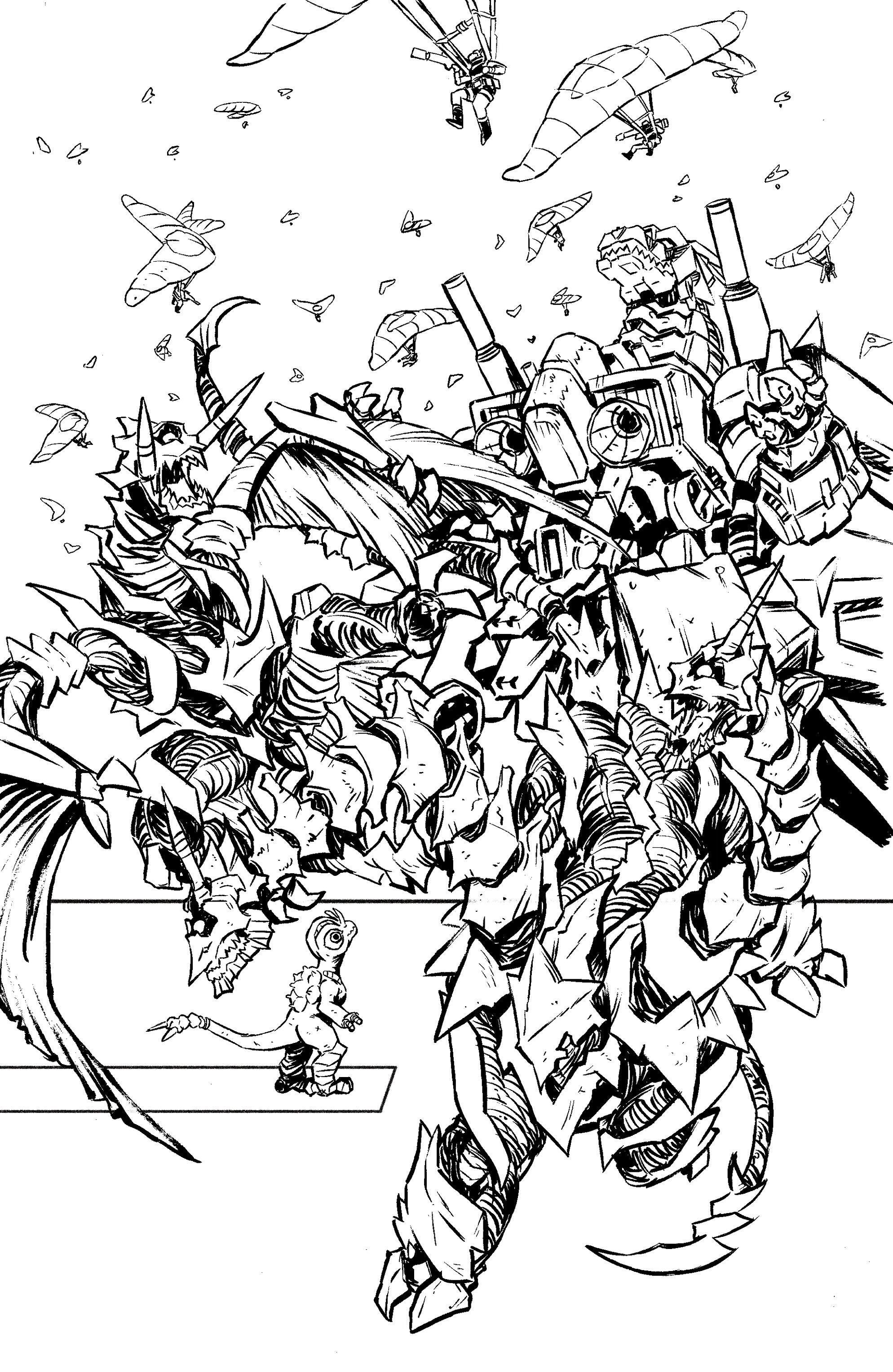 Starship Godzilla: Invasion X [Kai Sei Era] #3 IDW 1:10 Ono B&W Virgin 12/09/2026 | BD Cosmos