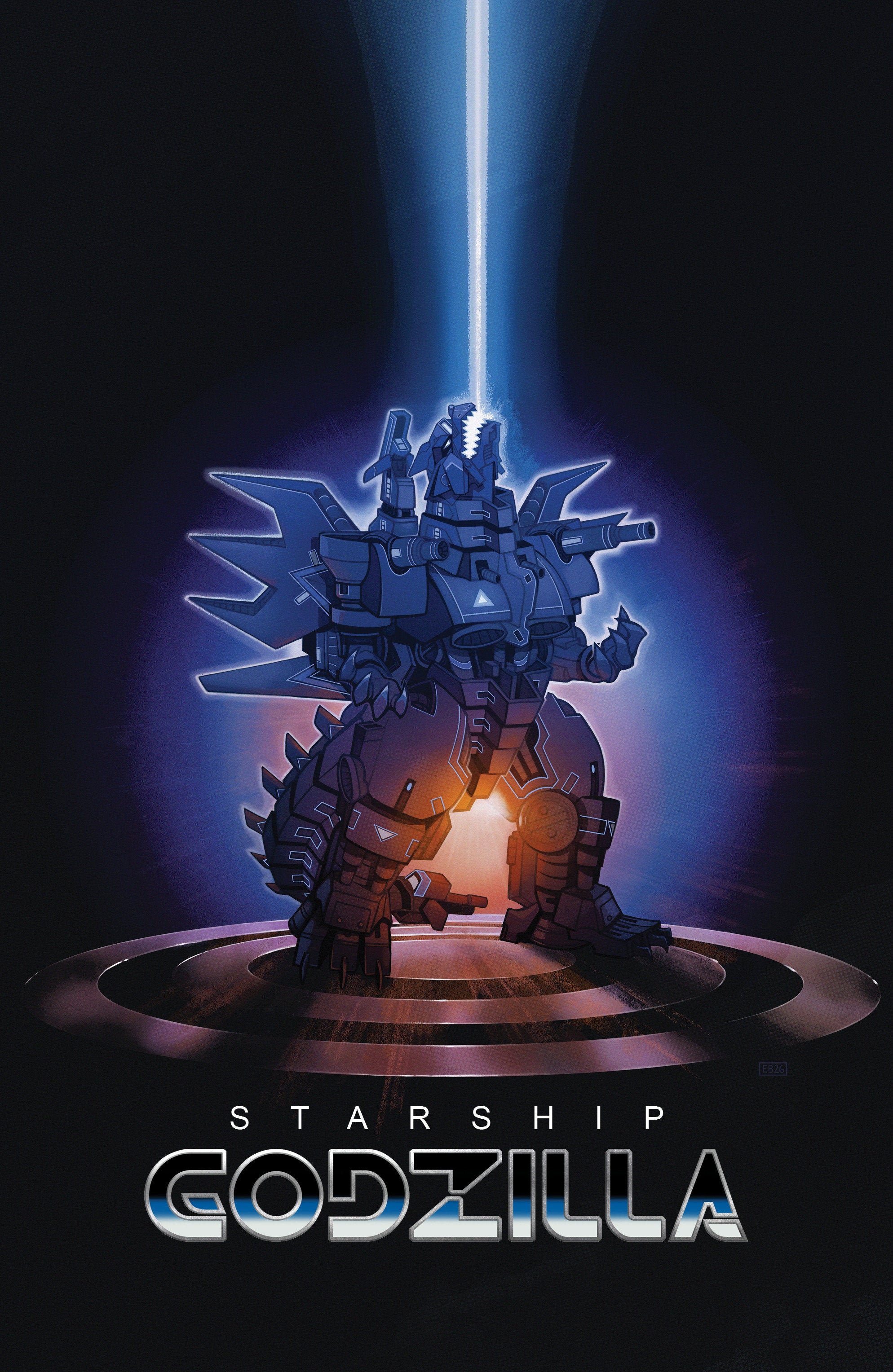 Starship Godzilla: Invasion X [Kai Sei Era] #4 IDW B Beals Homage 01/13/2027 | BD Cosmos