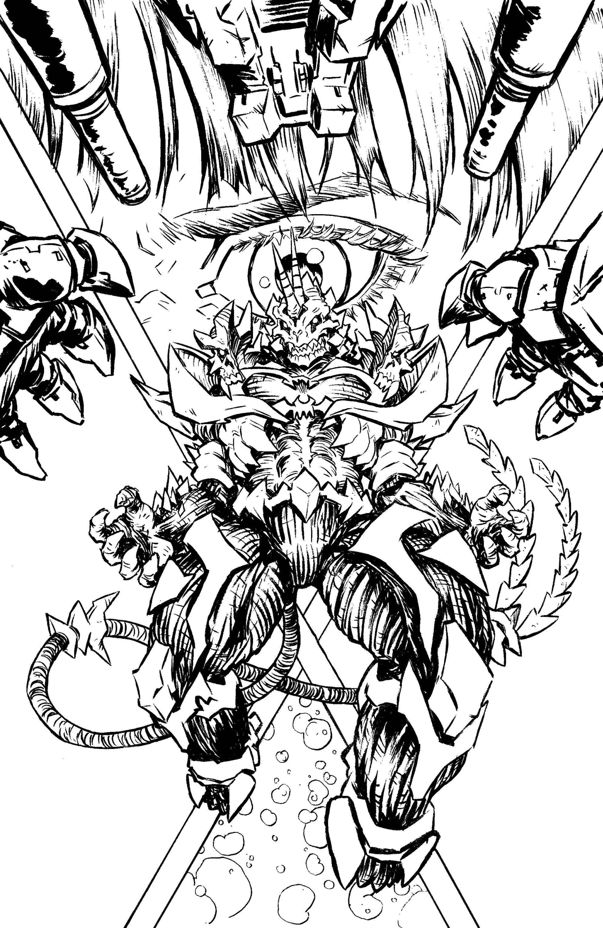 Starship Godzilla: Invasion X [Kai Sei Era] #4 IDW 1:10 Ono B&W Virgin 01/13/2027 | BD Cosmos