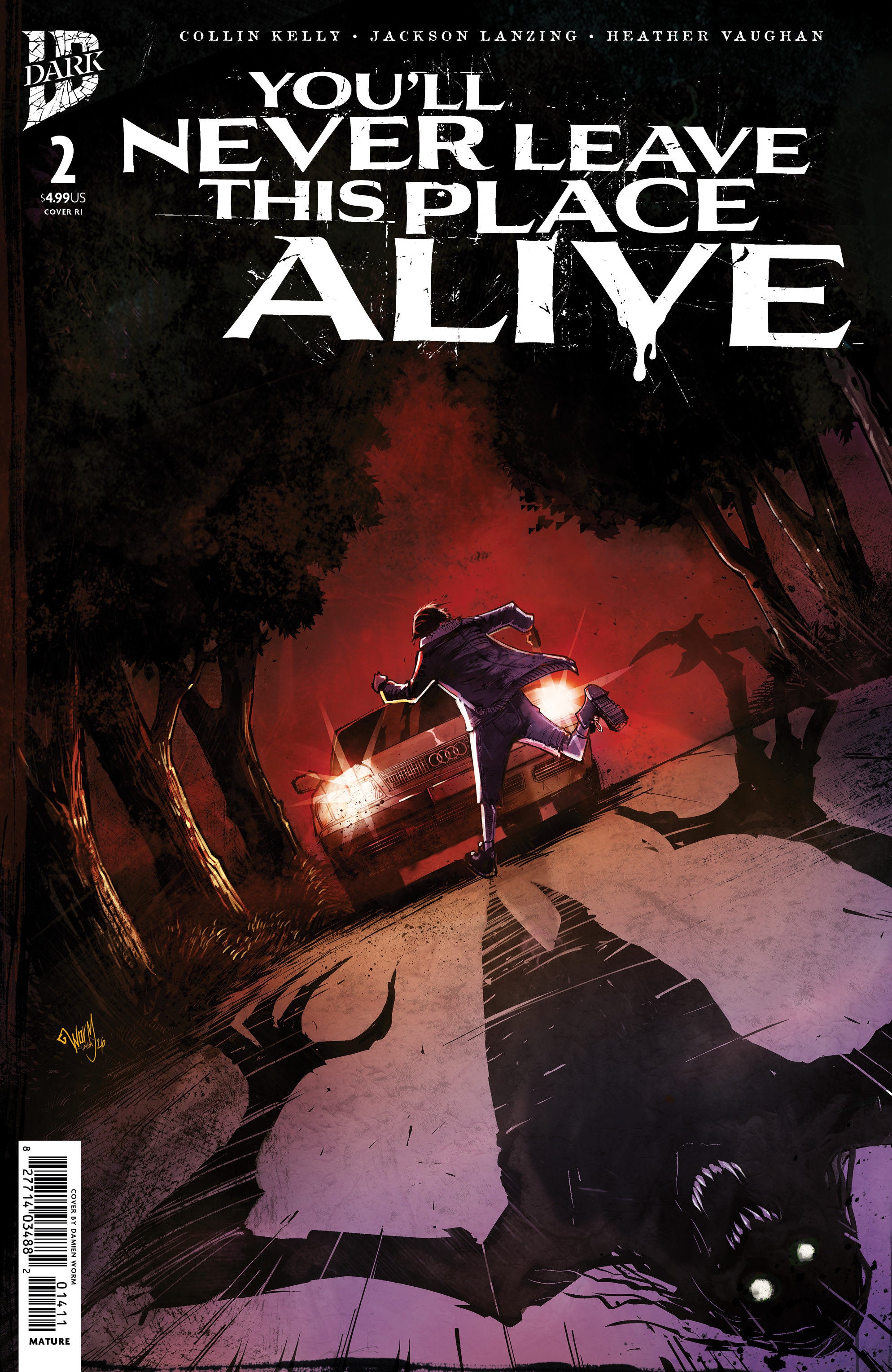 You'll Never Leave This Place Alive #2 IDW 1:10 Worm 12/09/2026 | BD Cosmos