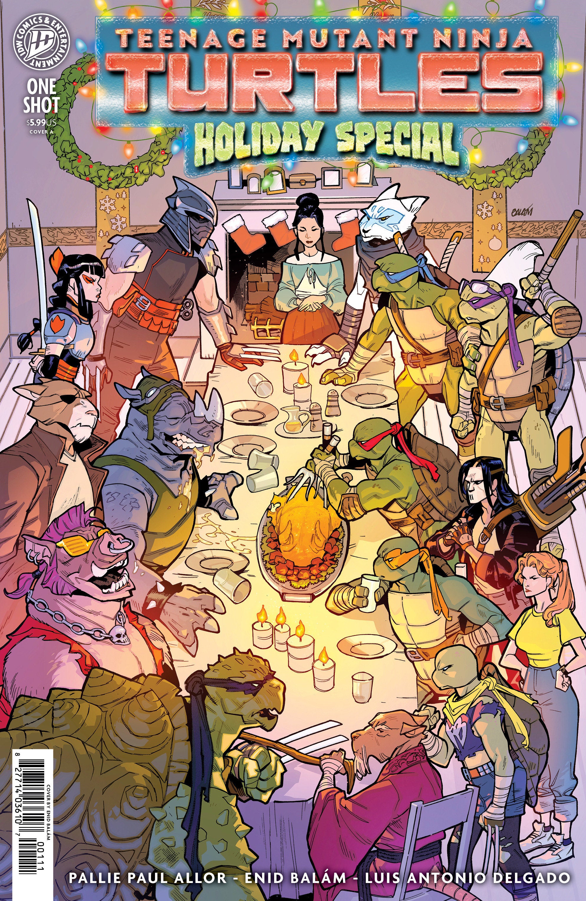 Teenage Mutant Ninja Turtles: Holiday Special IDW A Balám 11/11/2026 | BD Cosmos