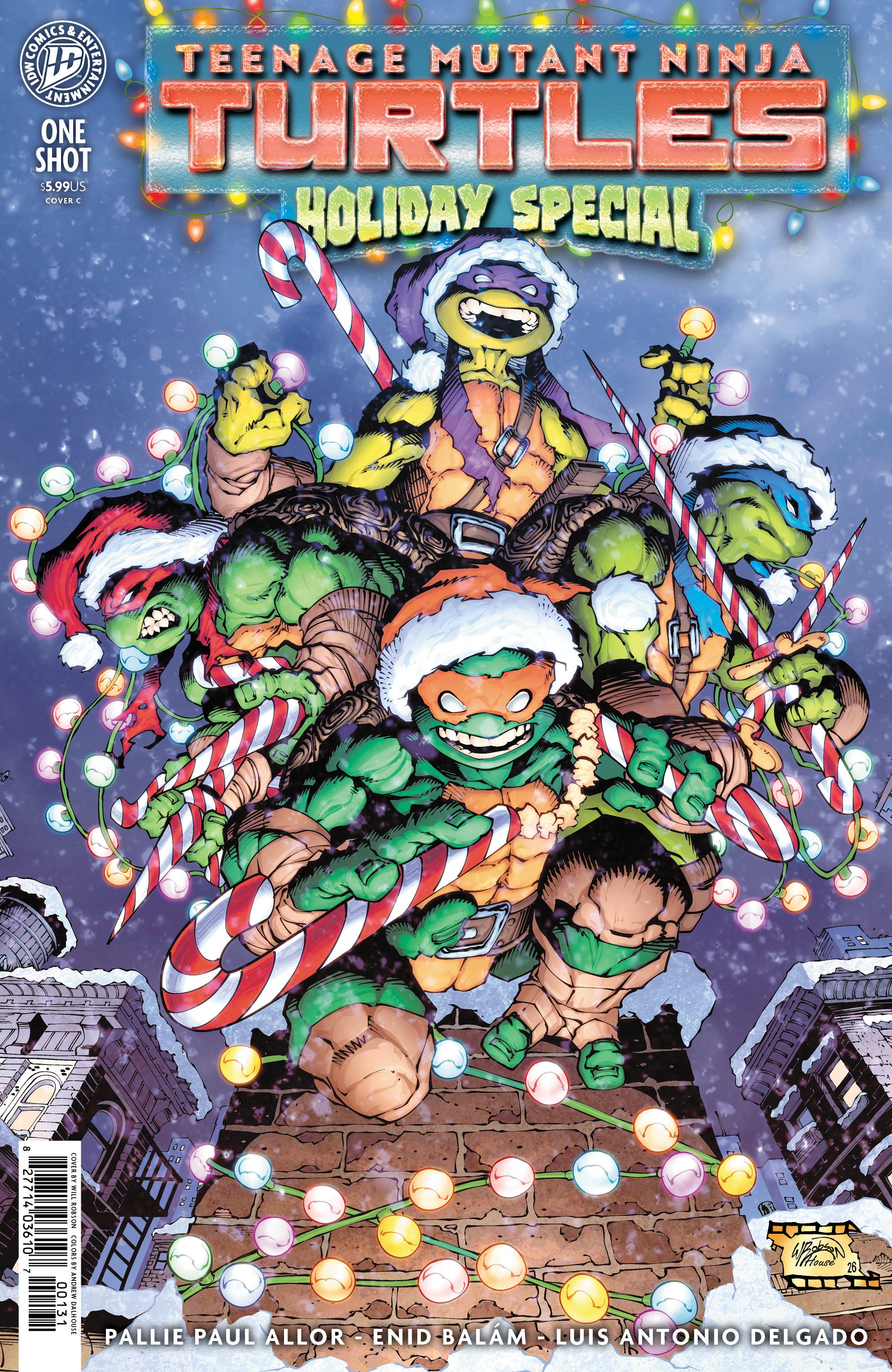 Teenage Mutant Ninja Turtles: Holiday Special IDW C Robson 12/09/2026 | BD Cosmos
