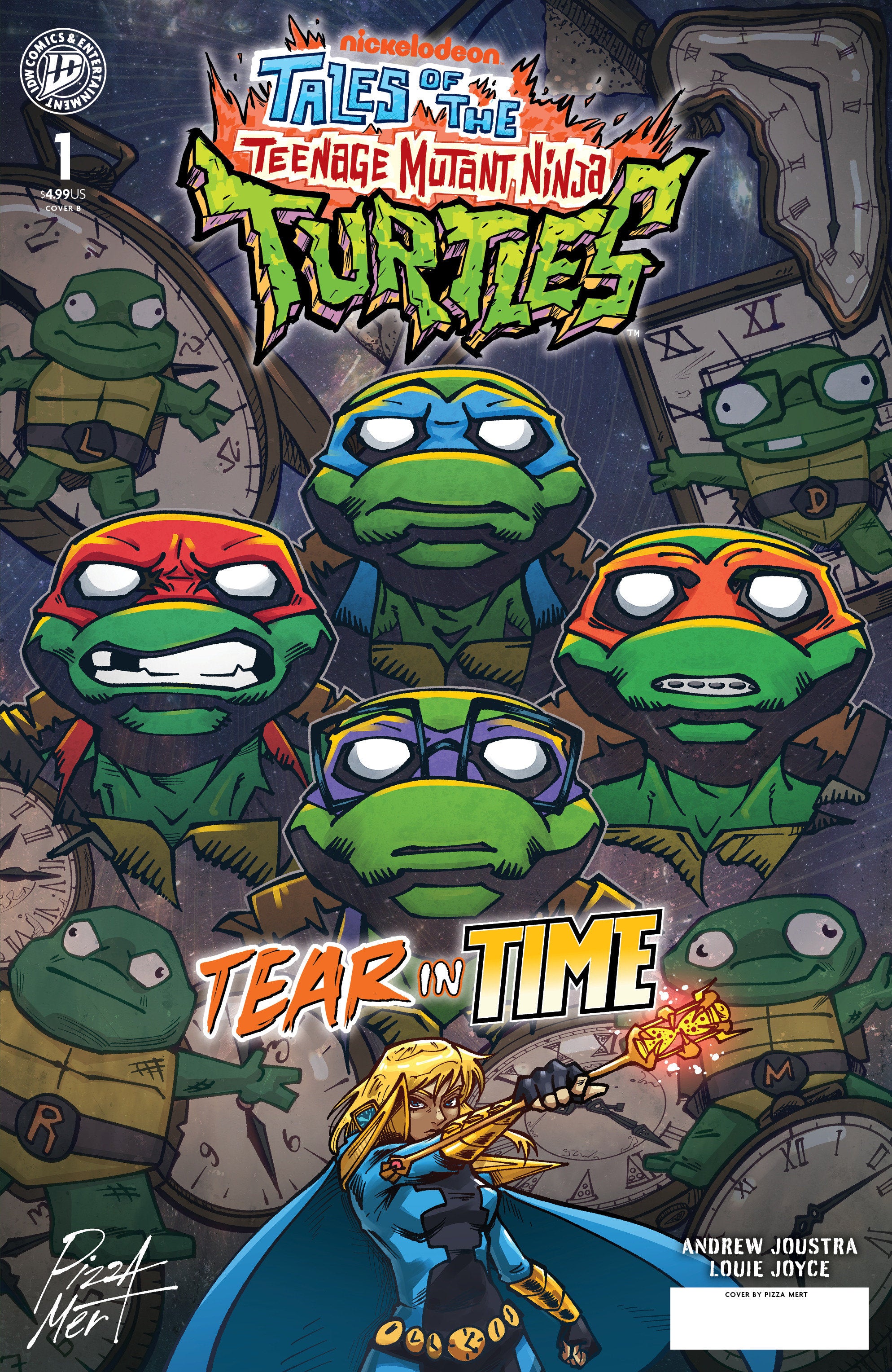 Tales Of The Teenage Mutant Ninja Turtles: Tear In Time #1 IDW B Mert 12/16/2026 | BD Cosmos