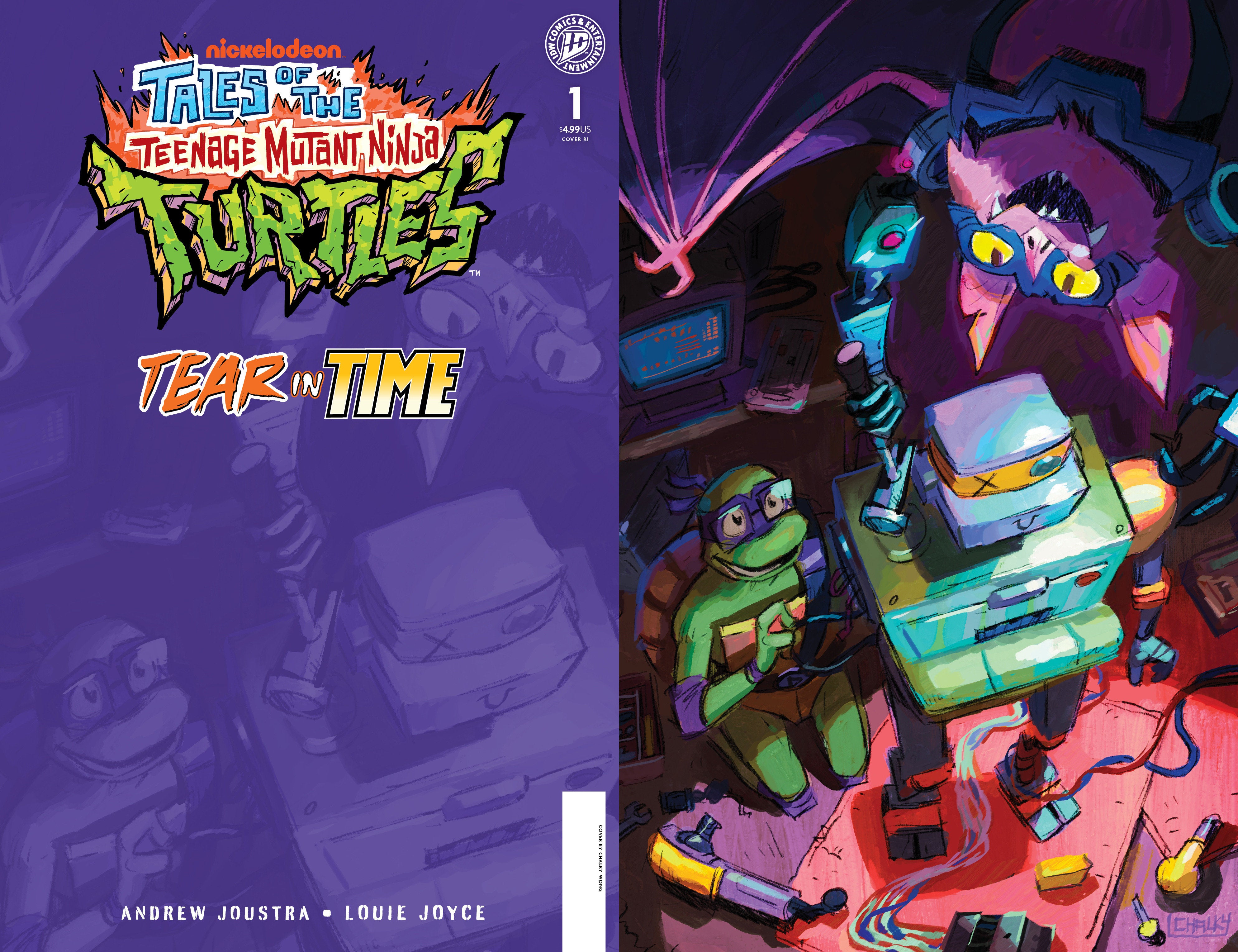 Tales Of The Teenage Mutant Ninja Turtles: Tear In Time #1 IDW 1:10 Wong Virgin 12/16/2026 | BD Cosmos