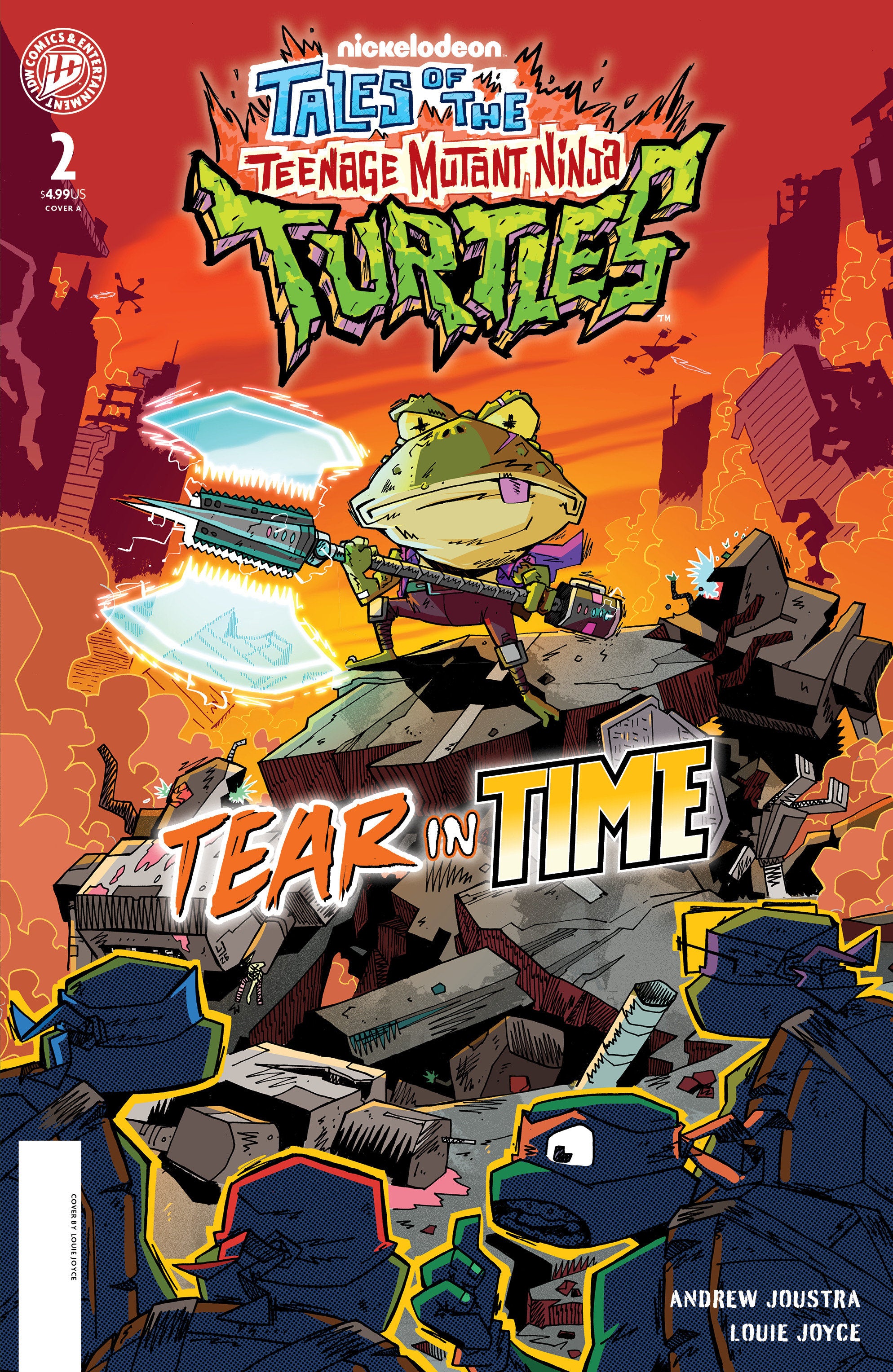 Tales Of The Teenage Mutant Ninja Turtles: Tear In Time #2 IDW A Joyce 01/20/2027 | BD Cosmos