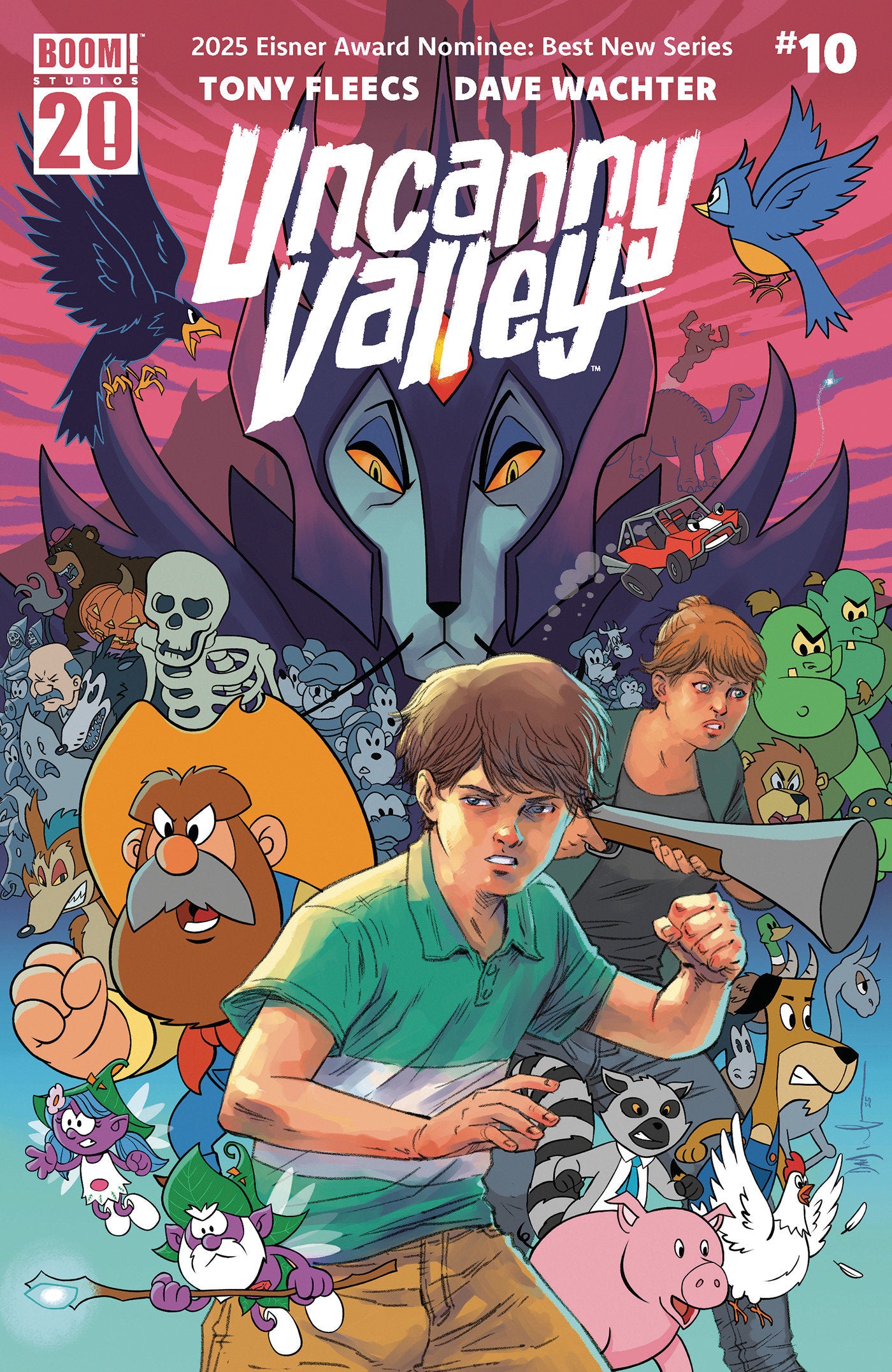 Uncanny Valley #10 A Main (Dressed, Wachter) | BD Cosmos