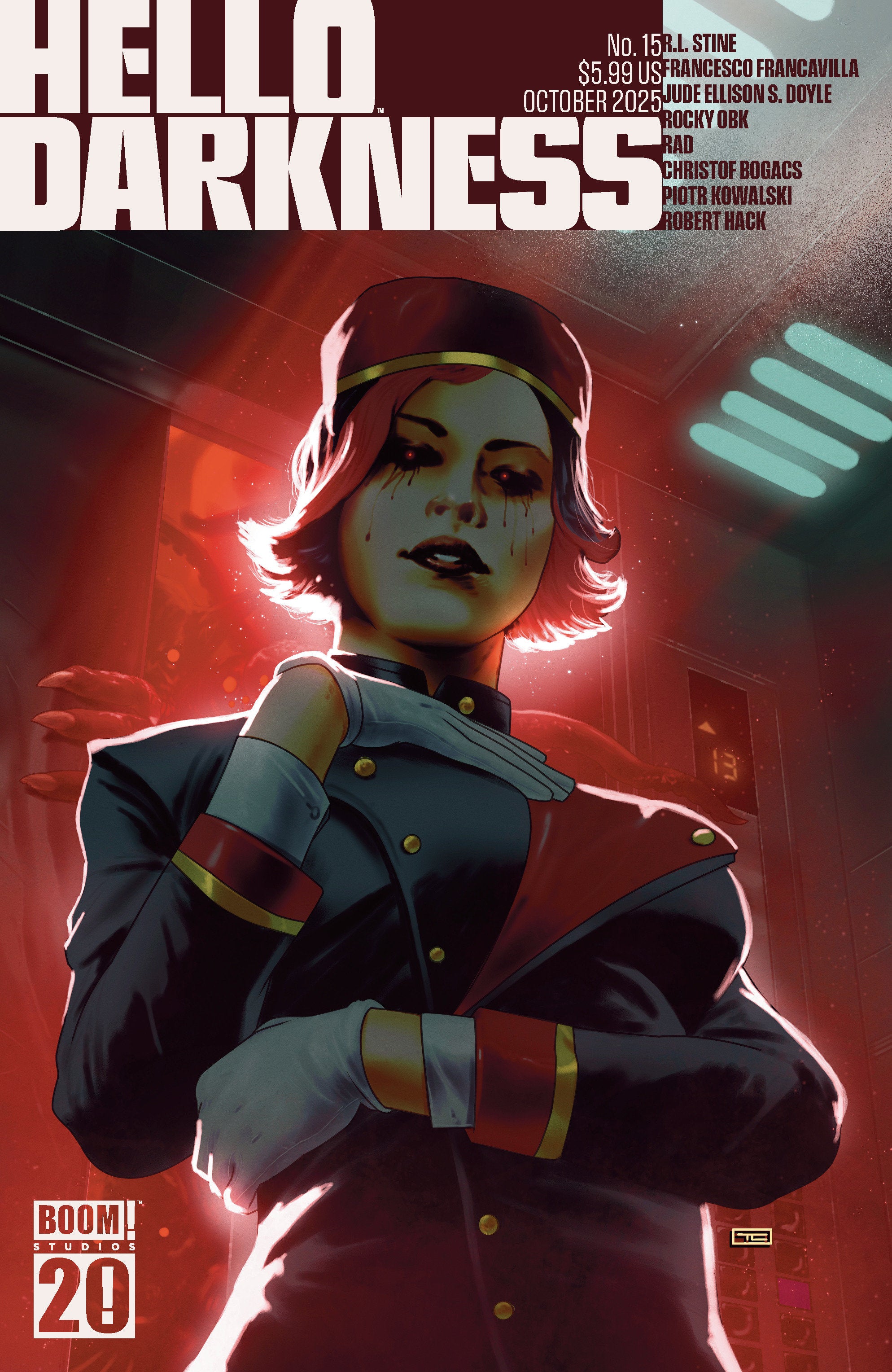 Hello Darkness #15 D Boom 20th Anniversary Variant (Dressed, Clarke) | BD Cosmos